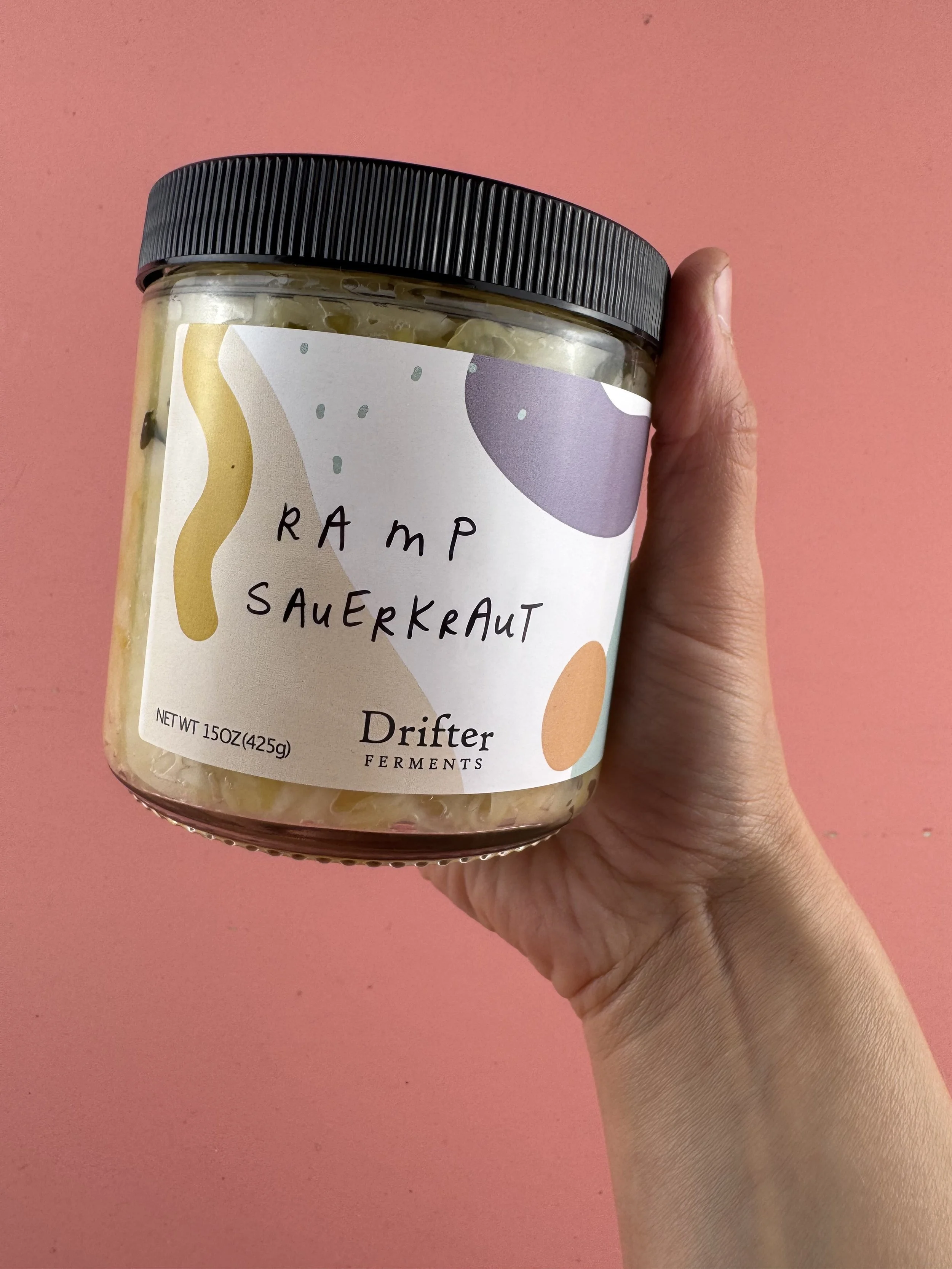 Ramp Sauerkraut
