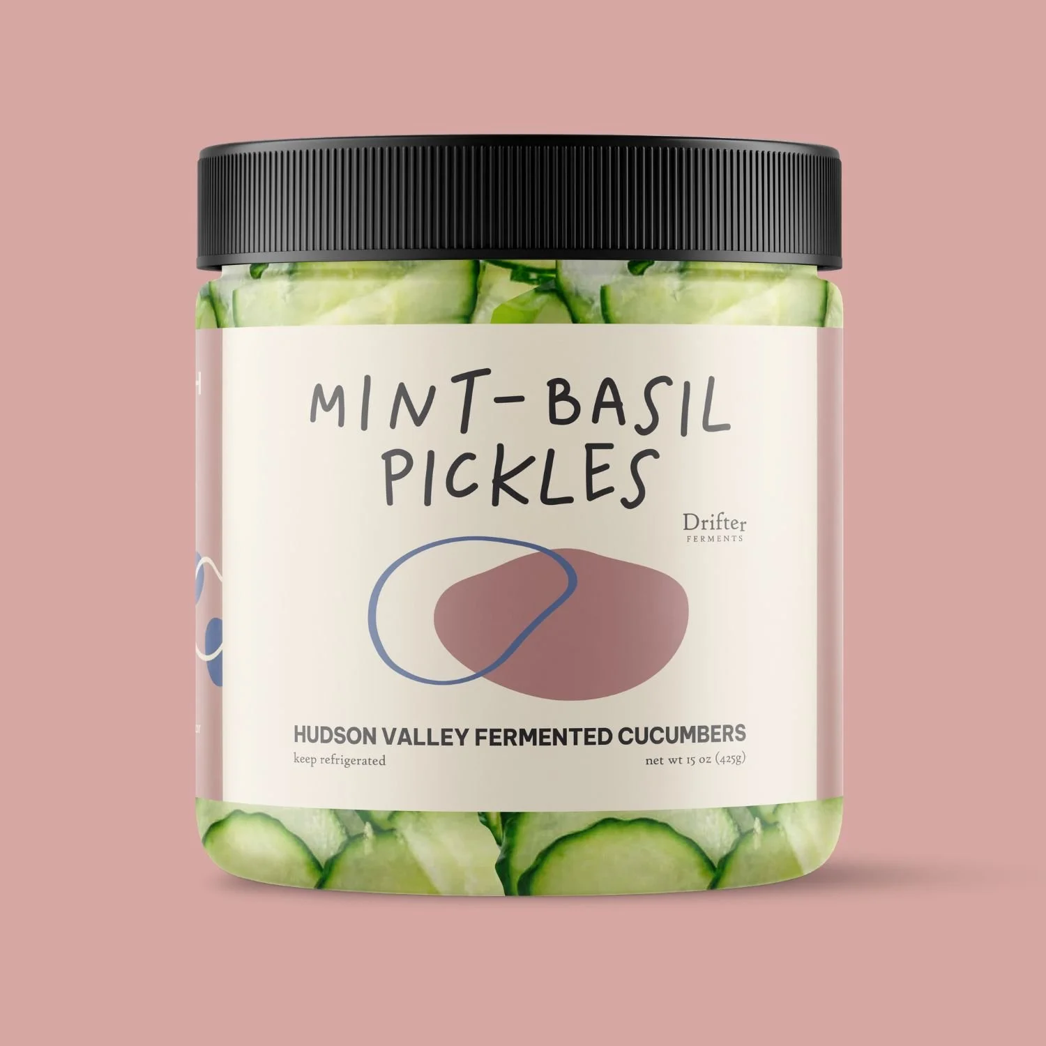 Mint Basil Pickles