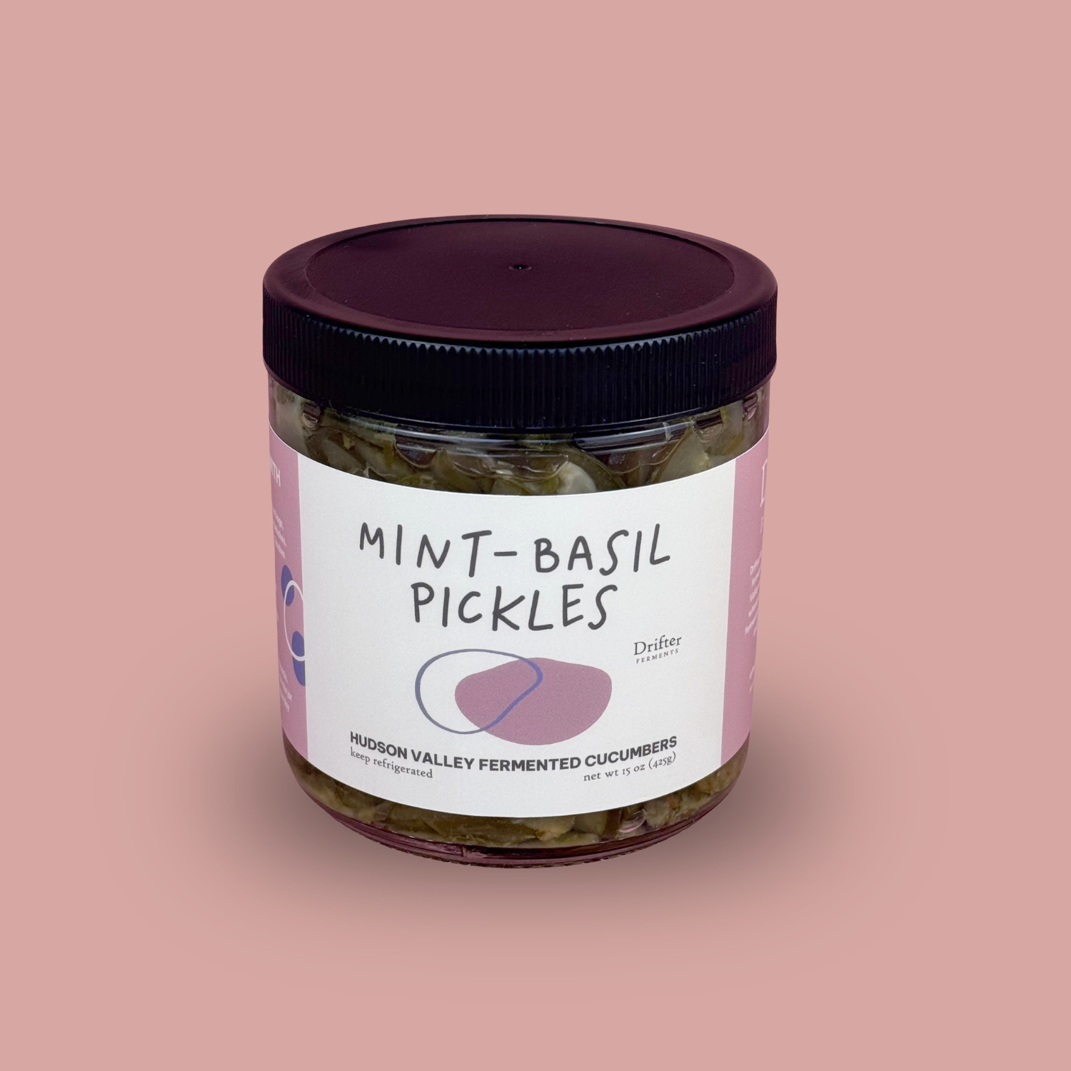 Mint Basil Pickles