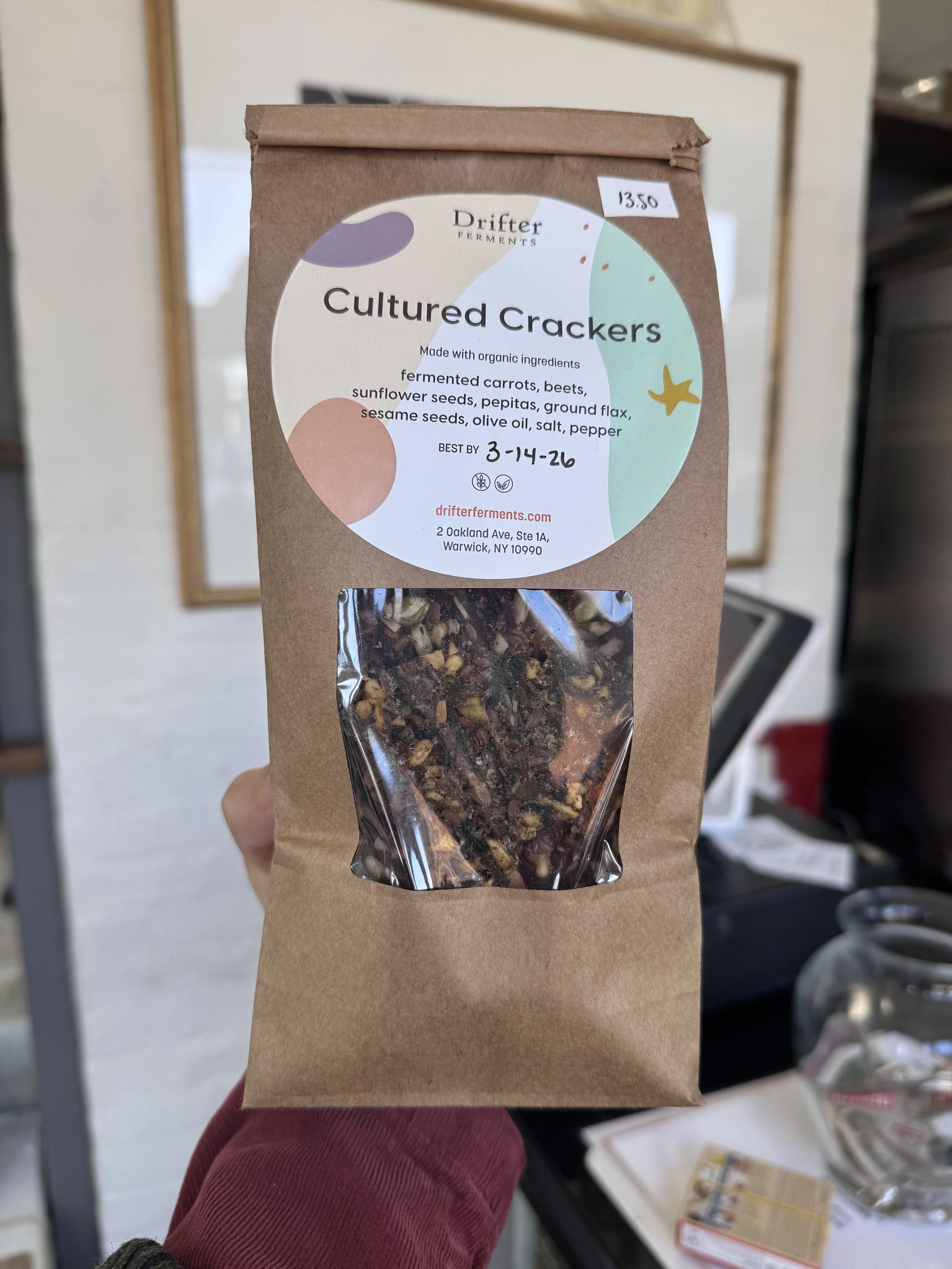 Cultured Crackers / 6 oz