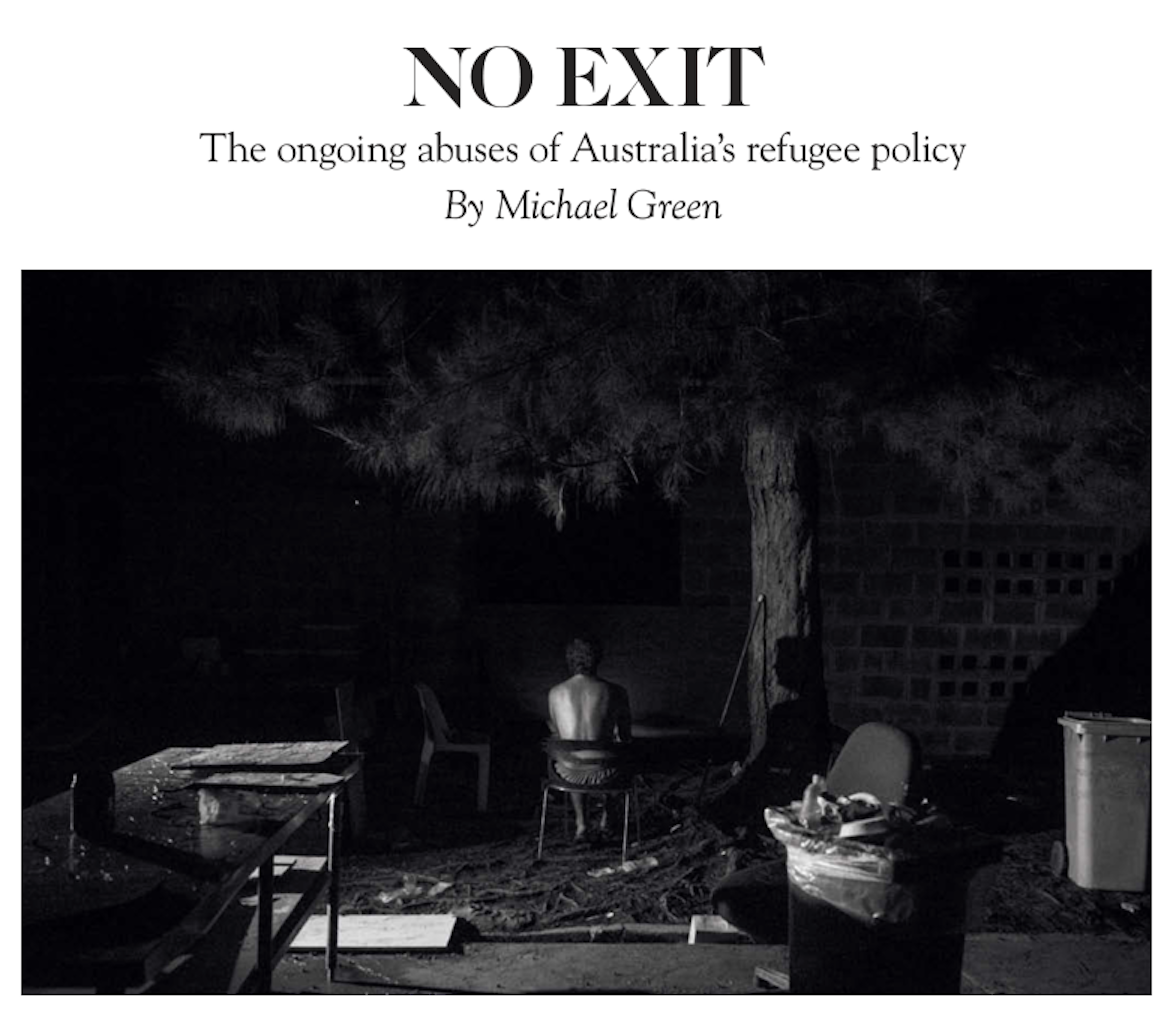 No Exit, by Michael Green - Harper's
