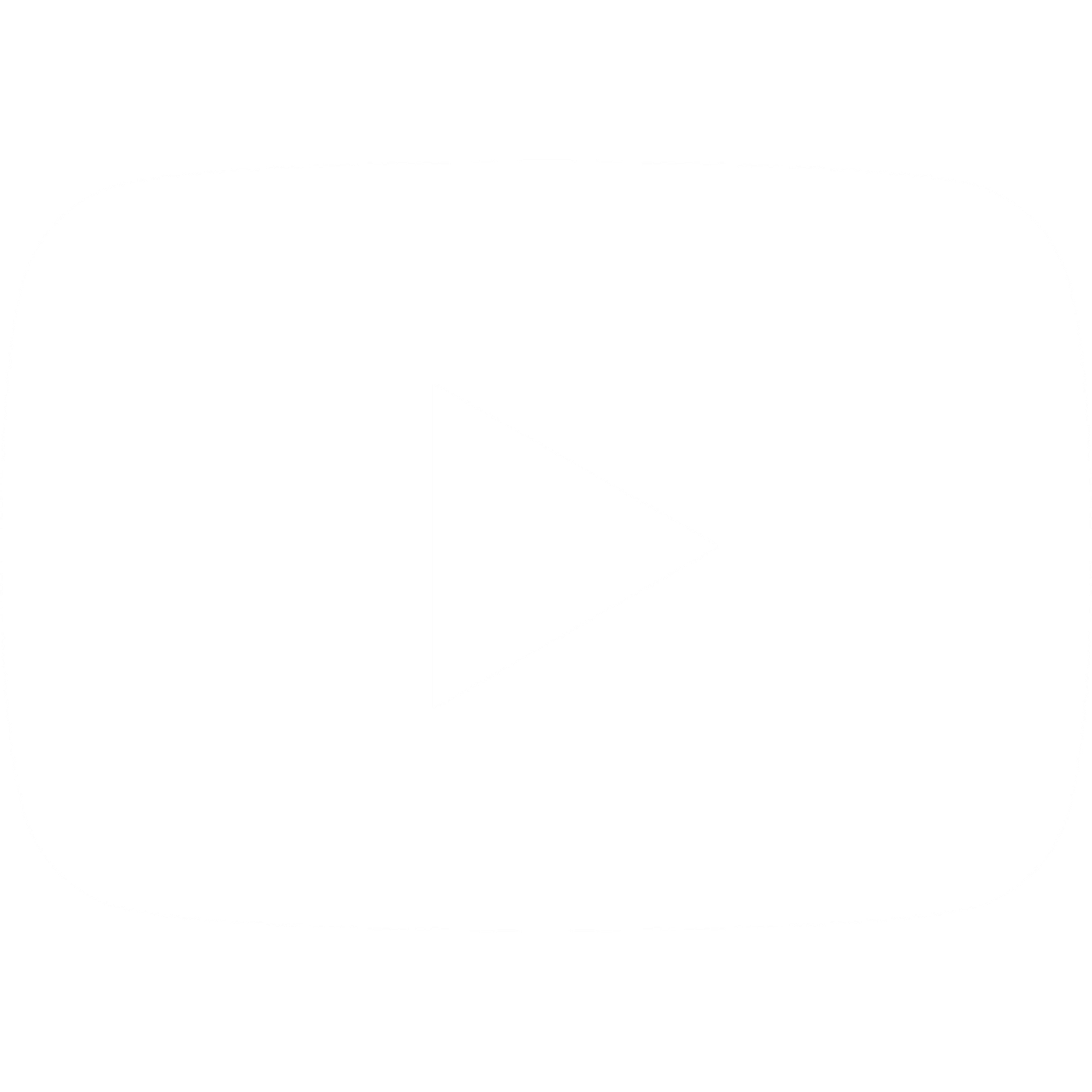 YouTube logo with a play button in the center.