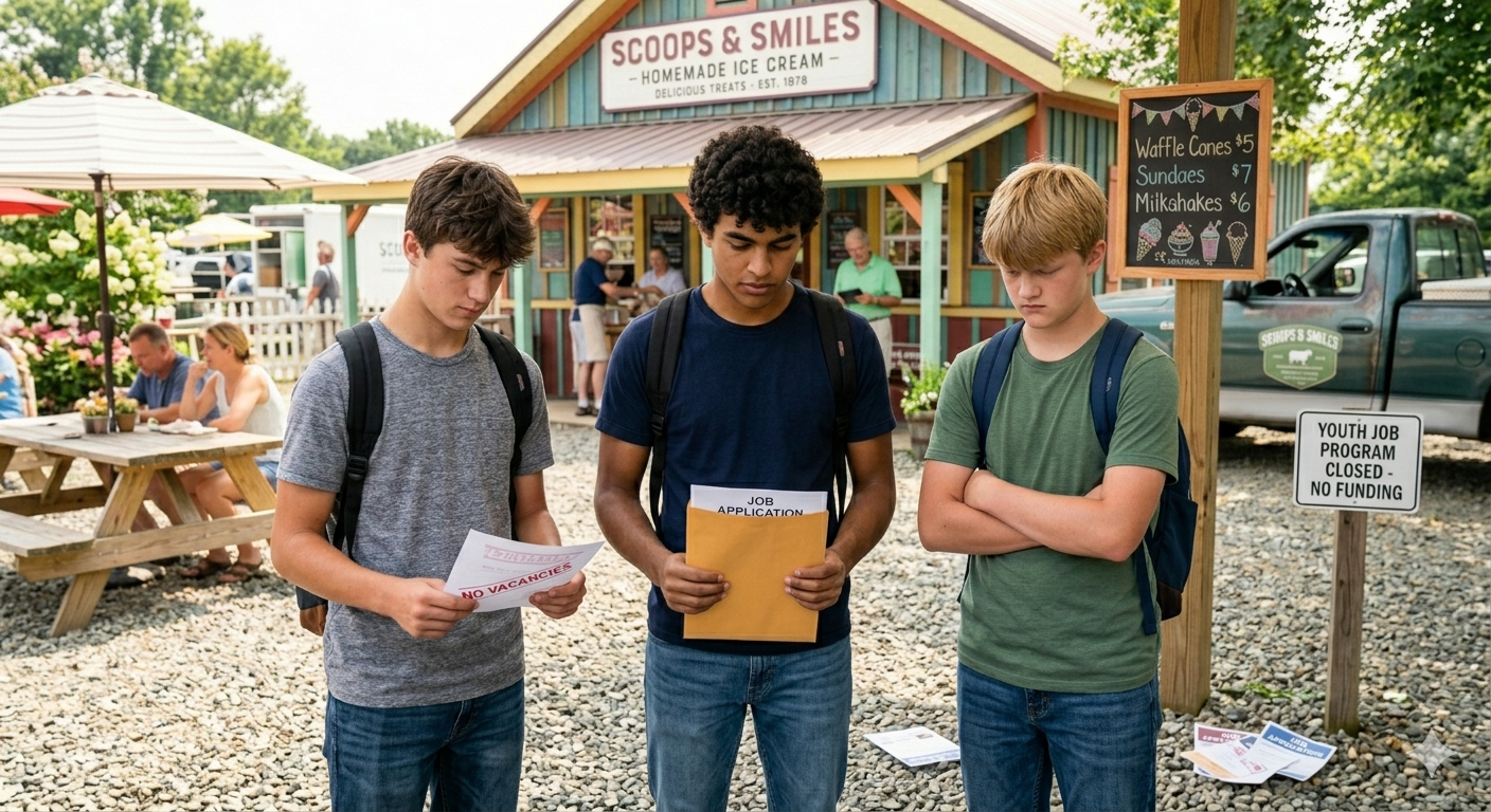 Why Aren't Teenagers Working Anymore?