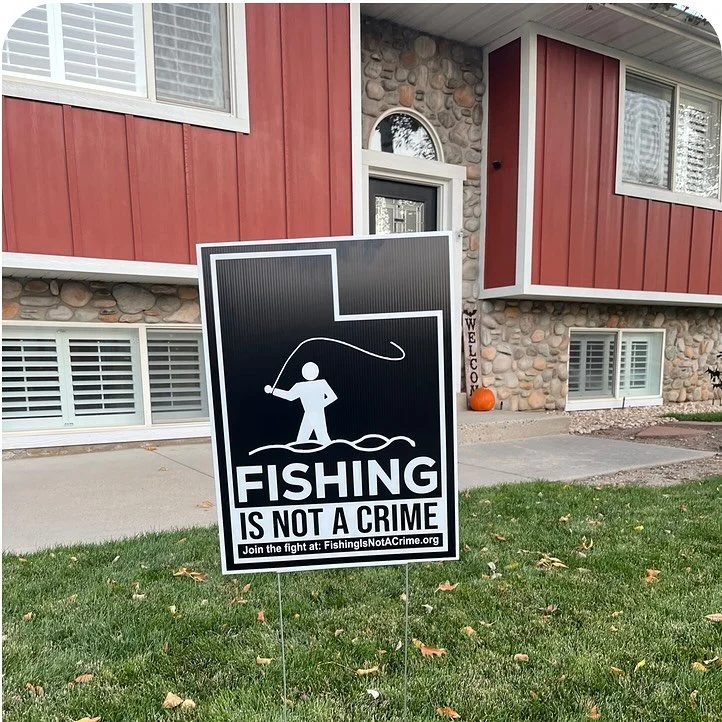 Win a Lamson Liquid Outfit Complete — Just by Repping Stream Access! 🌊
The Utah Stream Access Coalition, in partnership with Fish Tech Outfitters, is launching a yard-sign awareness contest — and the prize is legit:
🎁 Prize:
A Lamson