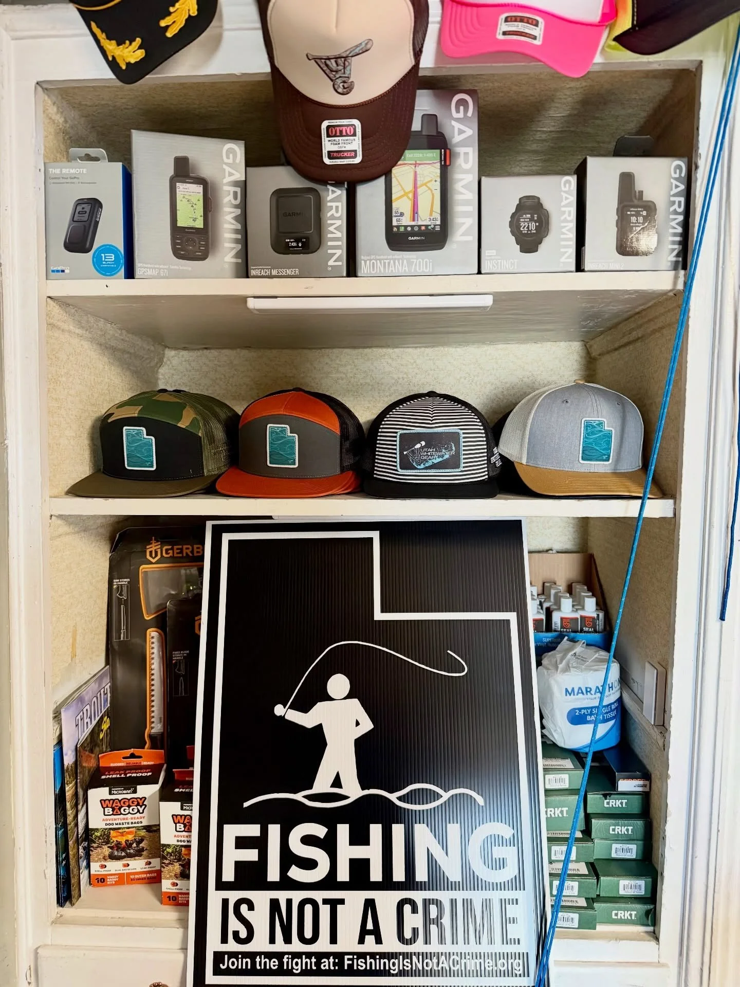 Now Available @utahwhitewatergear 🚨

We&rsquo;re excited to share that Utah Whitewater Gear is now carrying USAC &ldquo;Fishing Is Not a Crime&rdquo; yard signs and merchandise, in addition to your favorite fly shop!

Supporting public access to Uta