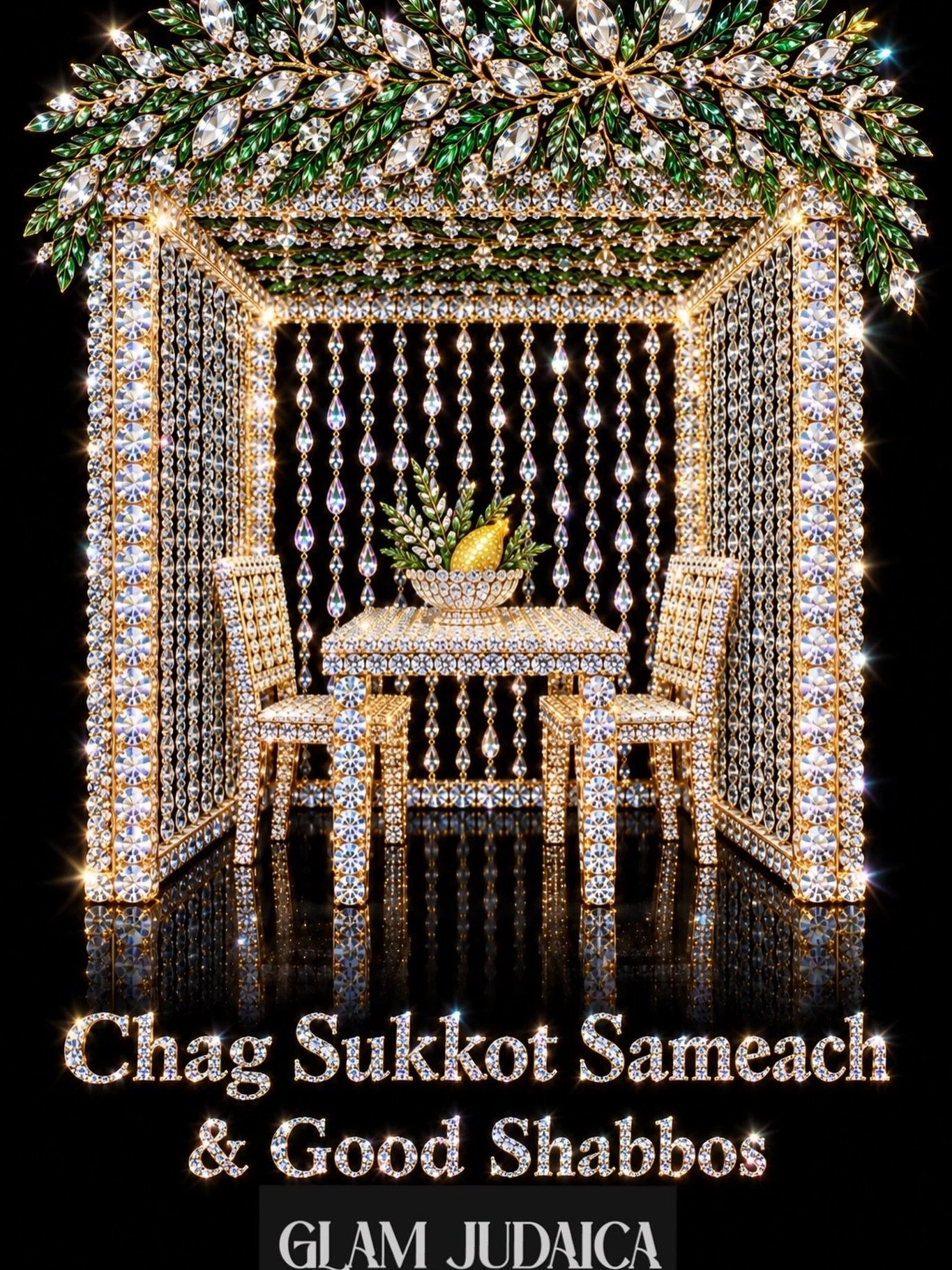 Wishing you a Chag Sukkot Sameach &amp; good Shabbos! #sukkot #sukkah #chagsameach #shabbat #shabbatshalom❤️