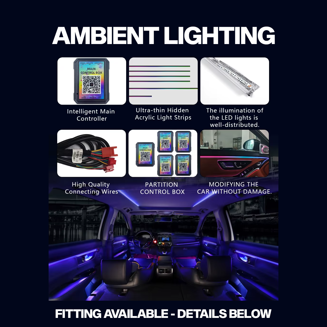 Ambient Lighting 22-in-1