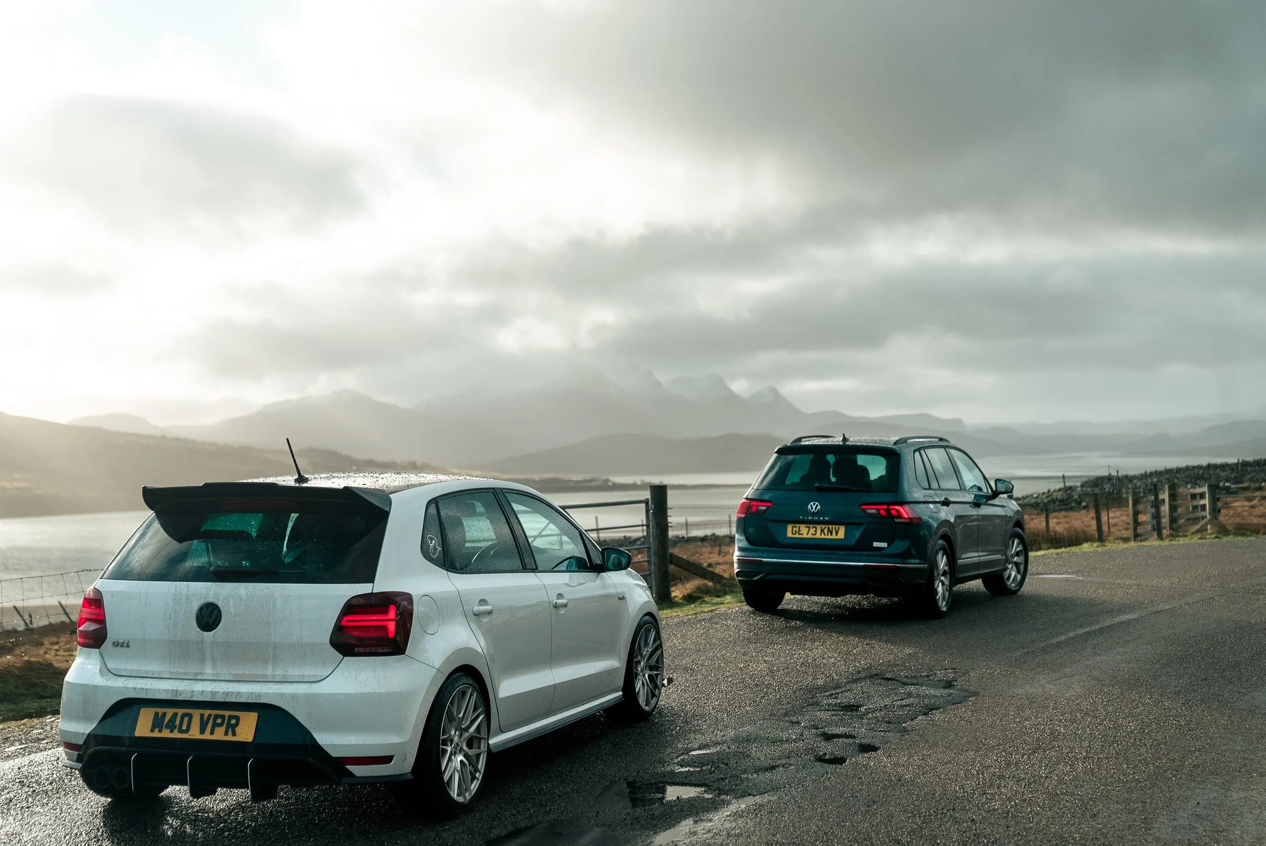 Dirty mountains landscape both cars.jpg