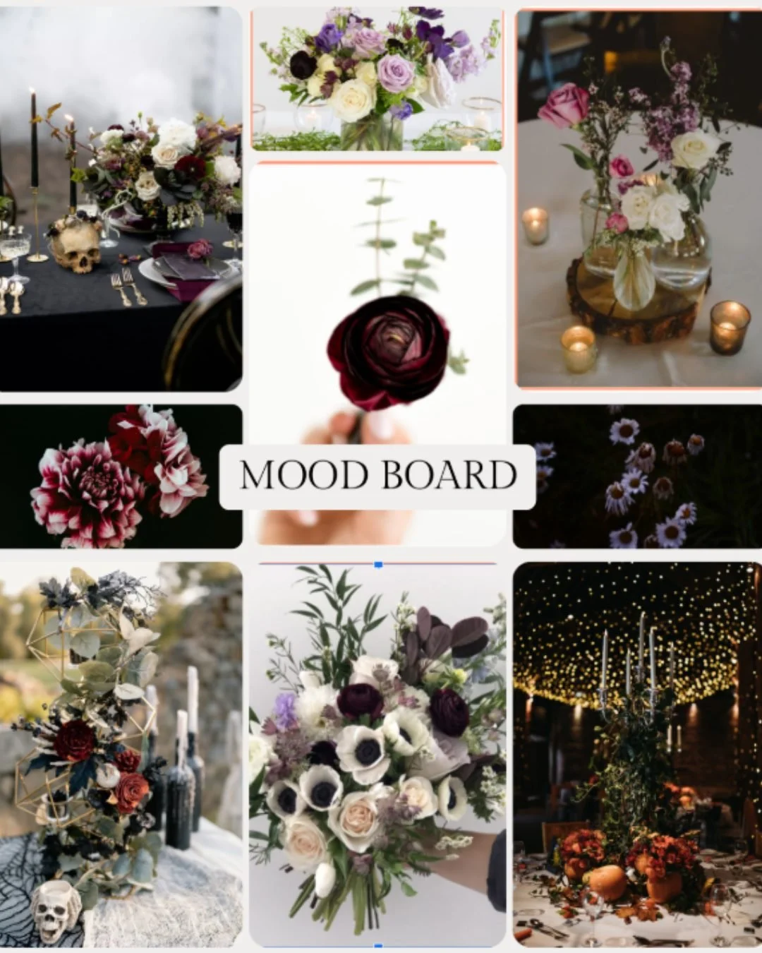 Oh how we adore a spooky, moody, setting. We cannot wait to see the photos from this October wedding!