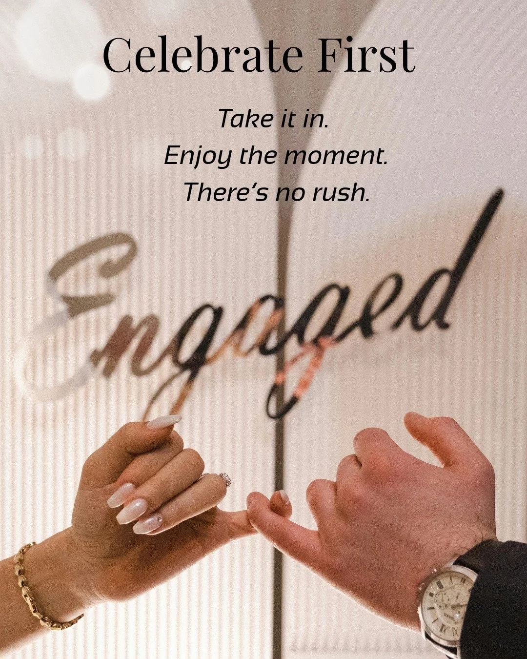 Newly engaged? Here's where to start. 

If you said &lsquo;yes&rsquo; this season and want a calm, intentional planning experience&hellip;I&rsquo;d love to walk through it with you. 

DM or email lesismorevents@gmail.com