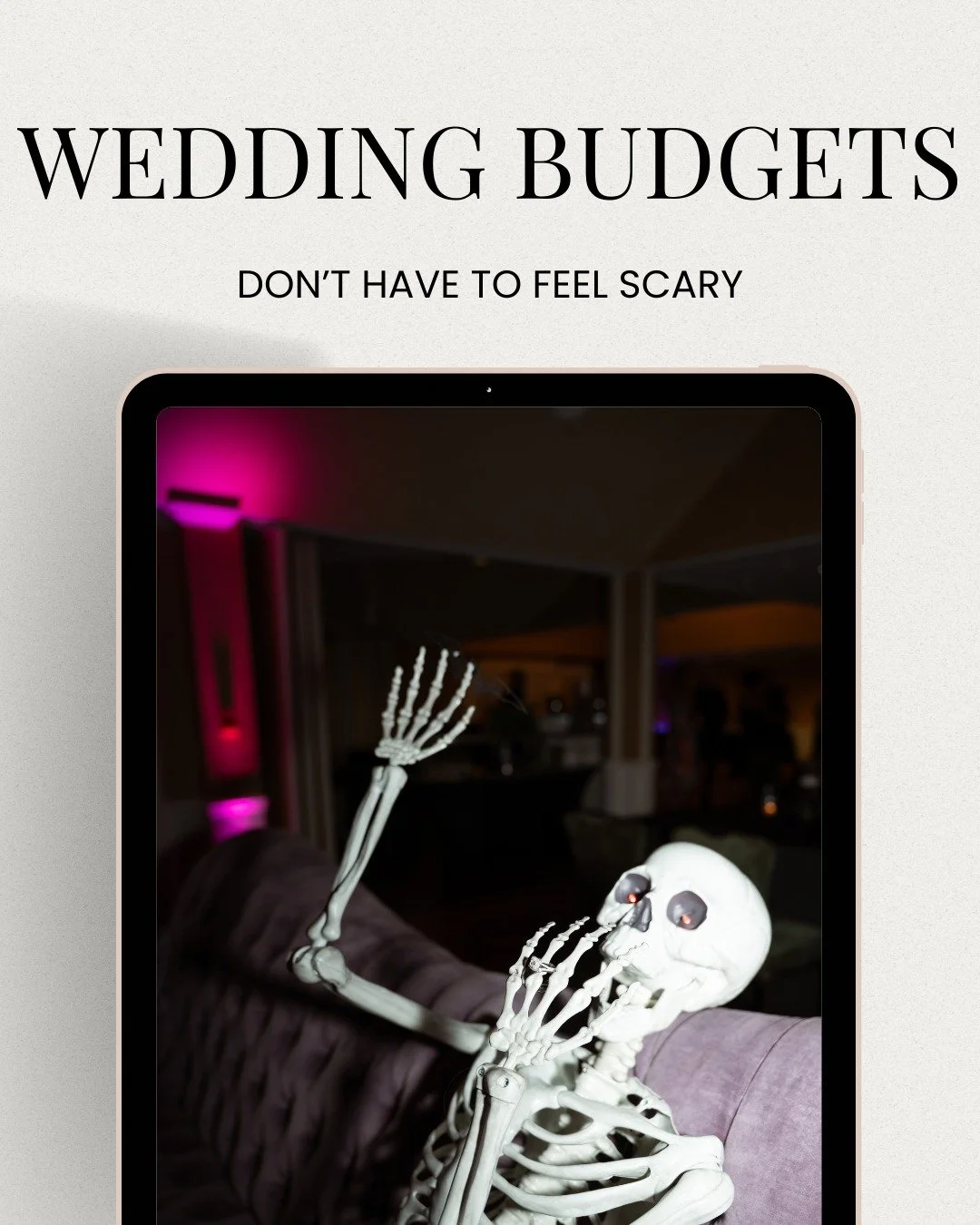 Wedding Budgets Don't Have to Feel Scary 

A helpful mindset shift:
Your budget isn&rsquo;t a limitation &mdash; it&rsquo;s a guide.

When you know where you want to spend and where you&rsquo;re flexible, planning becomes clearer and far less overwhe