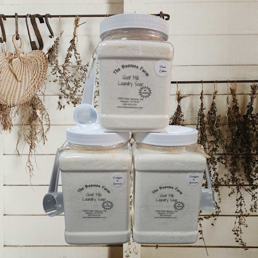 Goat Milk Laundry Soap (Multiple Options Available)