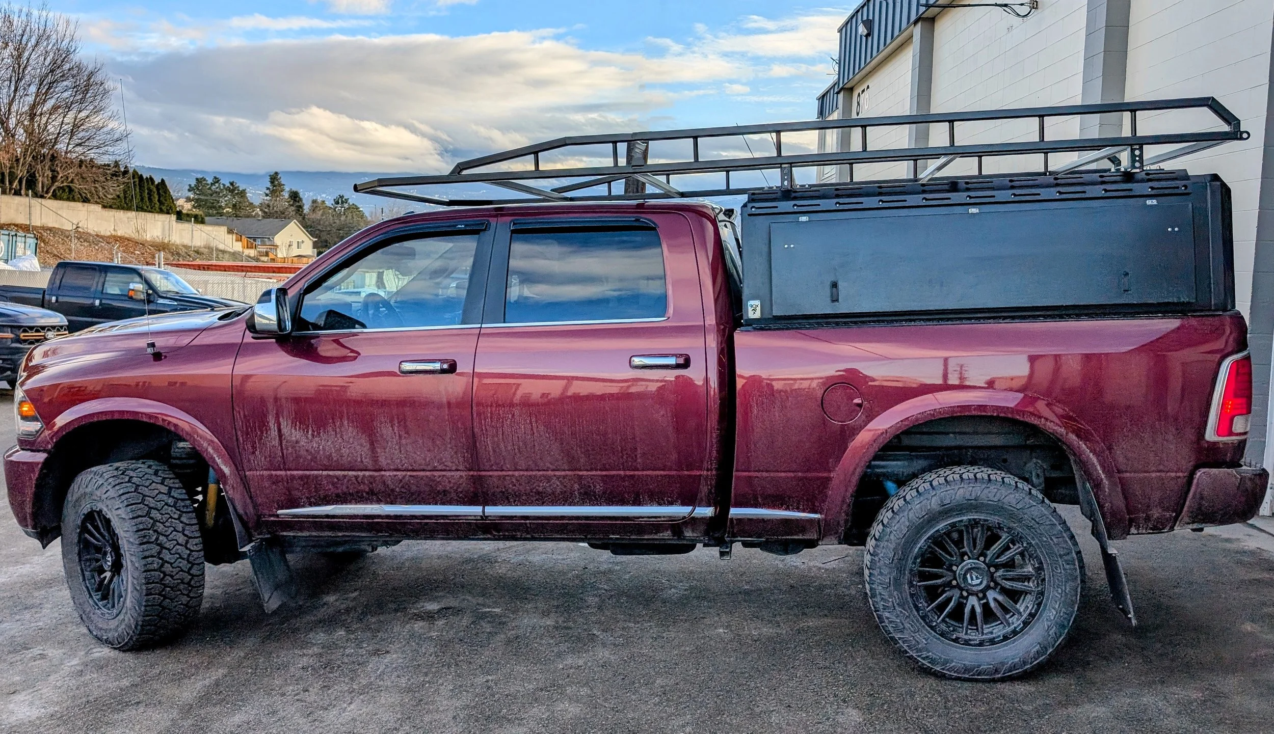 ram aluminum canopy with rack