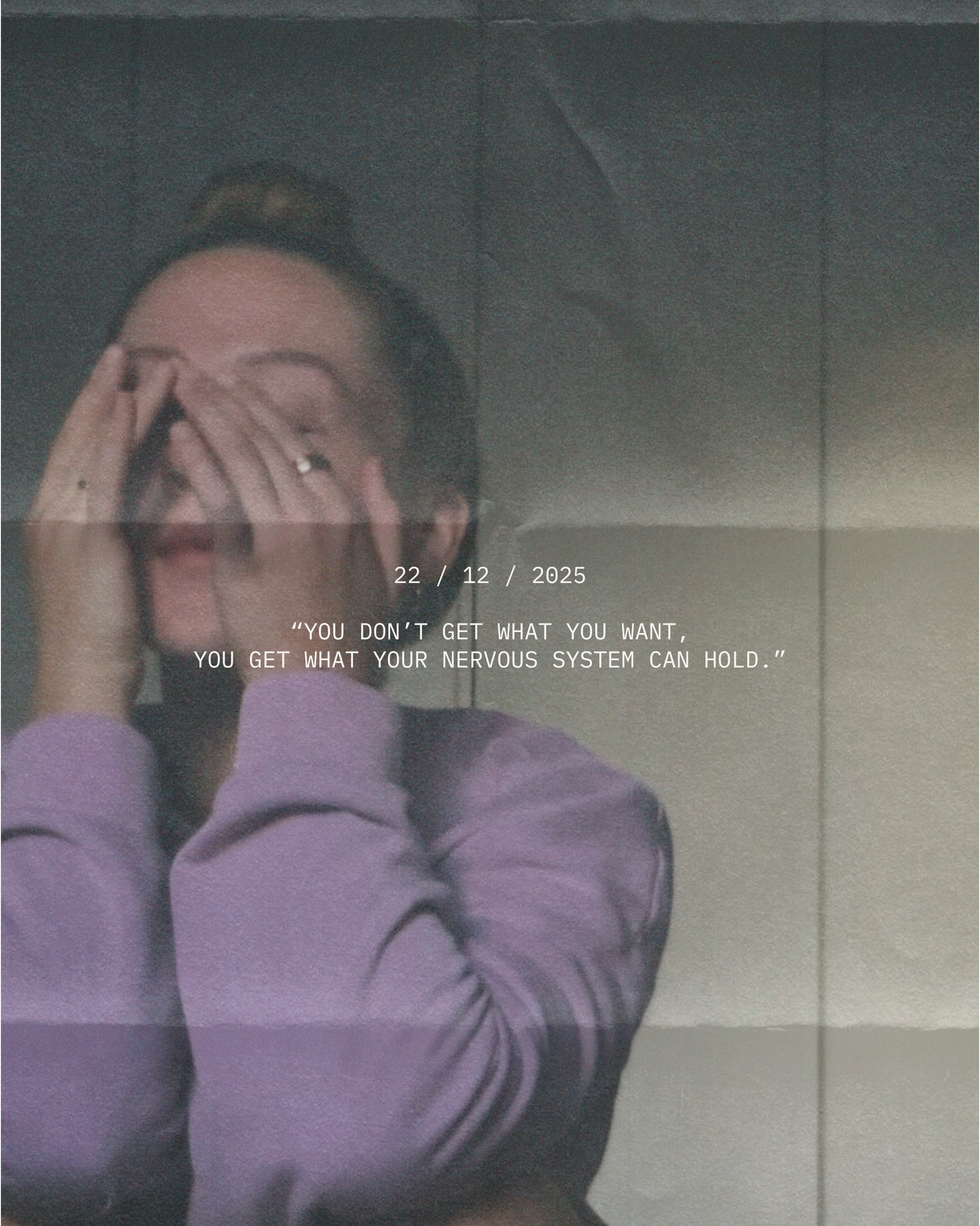 das große träumen mit einem alten nervensystem