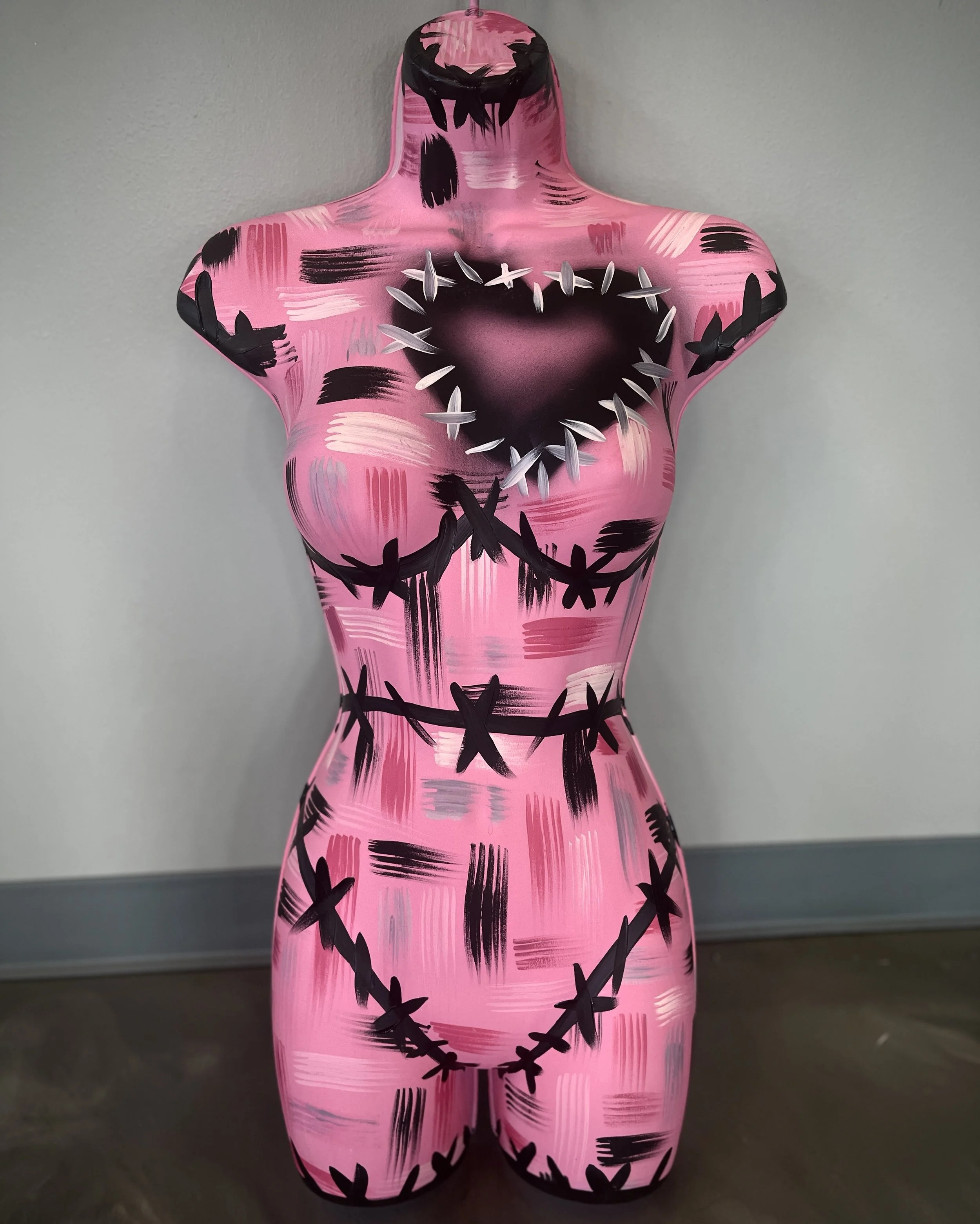 voodoo doll body paint