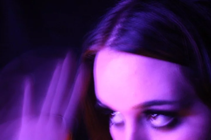 long exposure self portrait photography featured in temple college art gallery