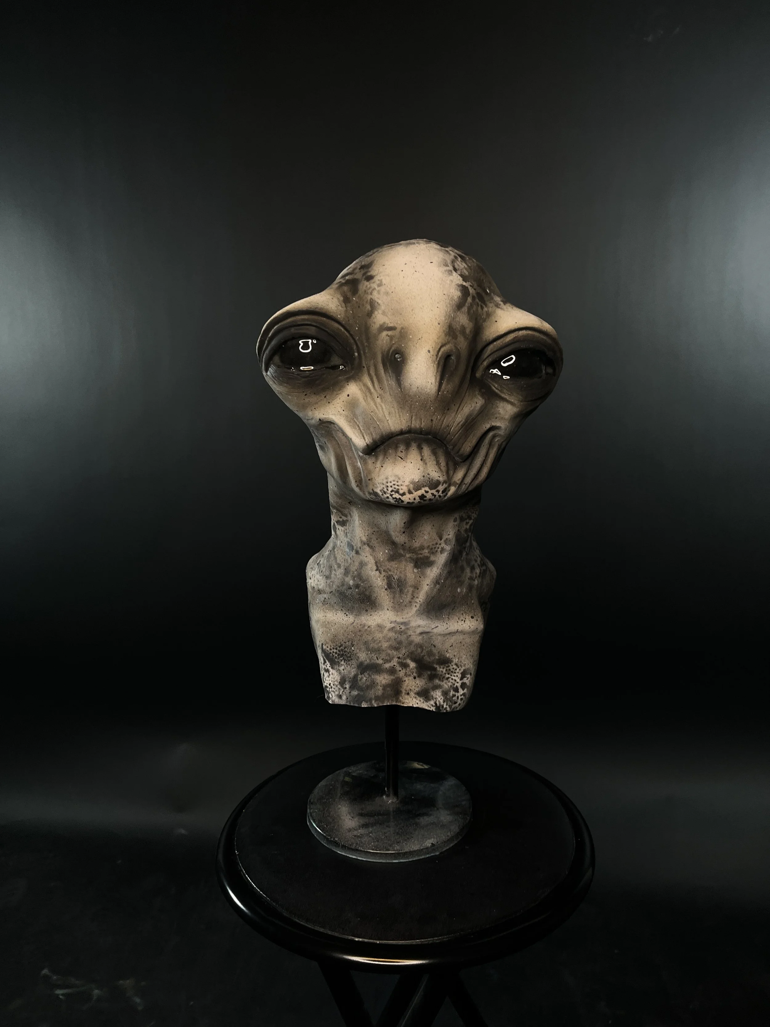 mask prepping + airbrushing