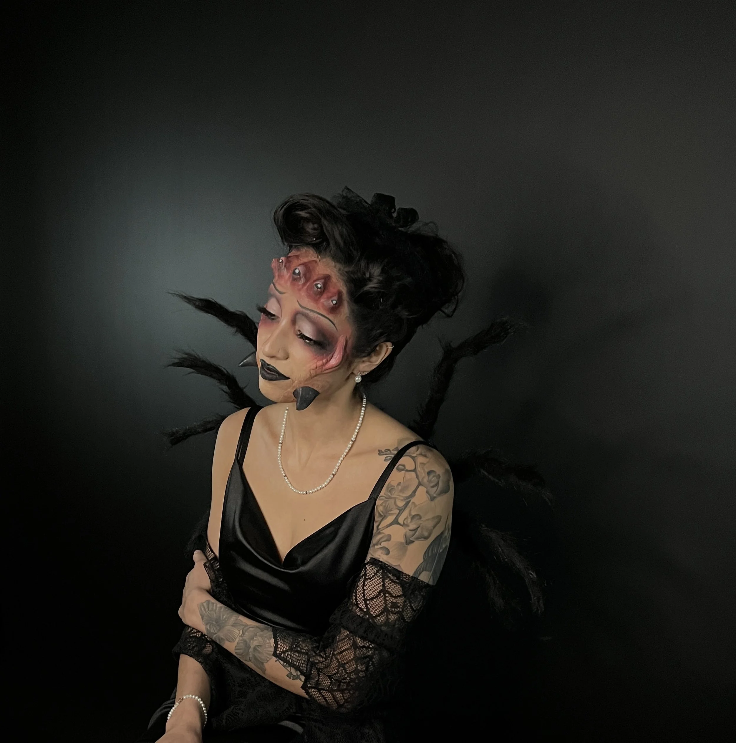 vintage spider sfx glam