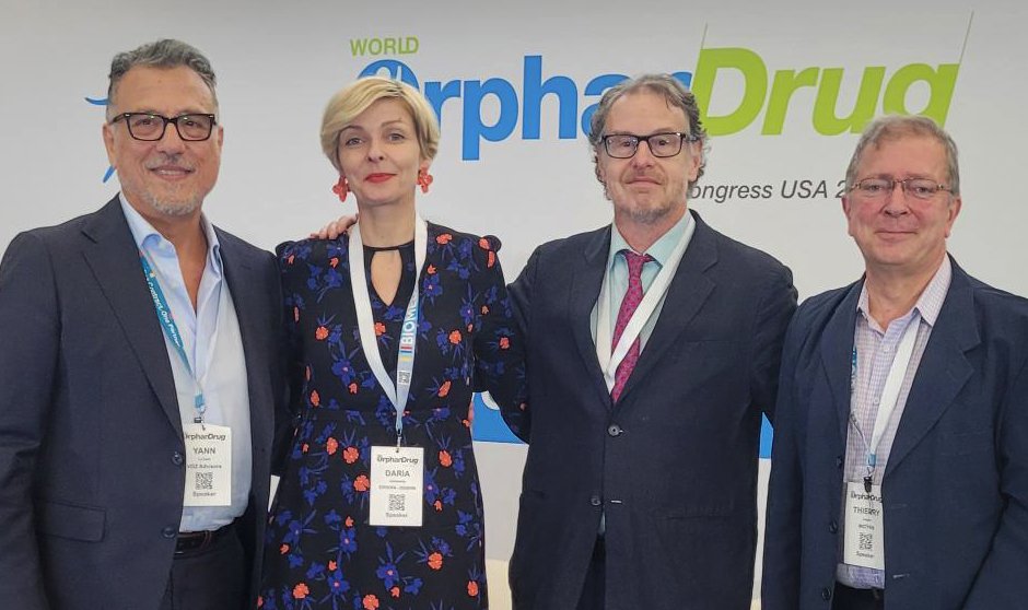 Thierry Lacaze souligne l'importance de la collaboration internationale lors du Congrès mondial sur les médicaments orphelins aux États-Unis