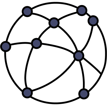 A global network icon