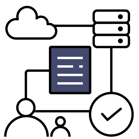 Data successfully saved and stored on Cloud