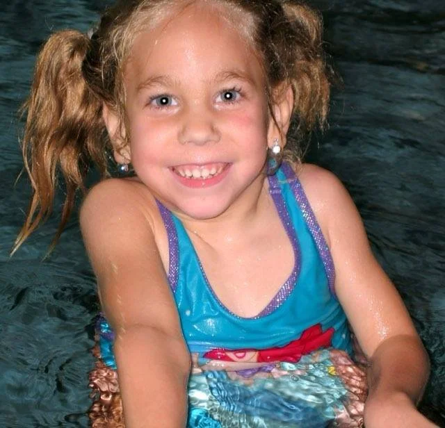 2005 trying out my new pool