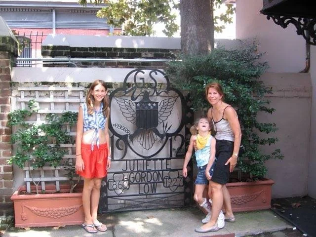 2009 visiting Juliette Low's house