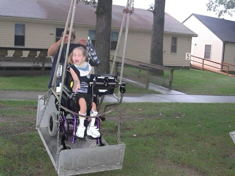 2008 accessible swing for my wheelchair
