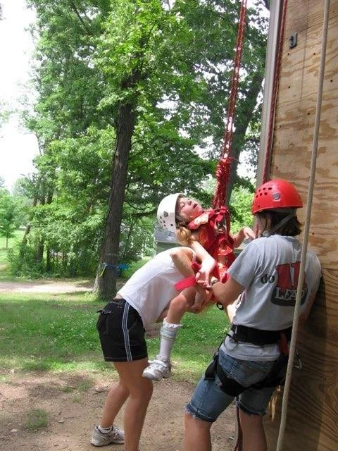 2008 Ziplining at Joni and Friends Camp