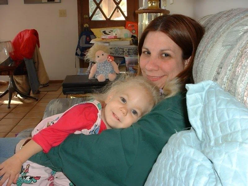 2001 with Aunt Debby