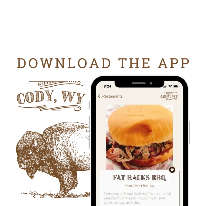 Download the Travel Cody Wyoming app