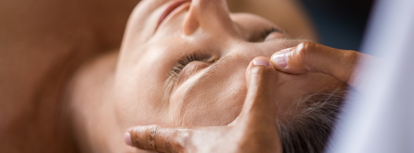 Aging woman getting an Age-defying facial at MSpa Rio Rancho