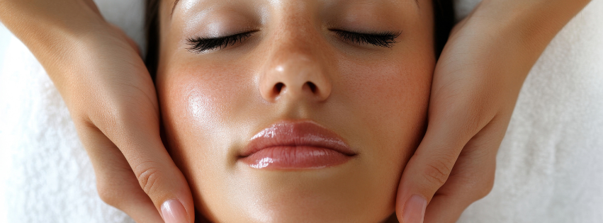 Teen getting a facial at MSpa Rio Rancho