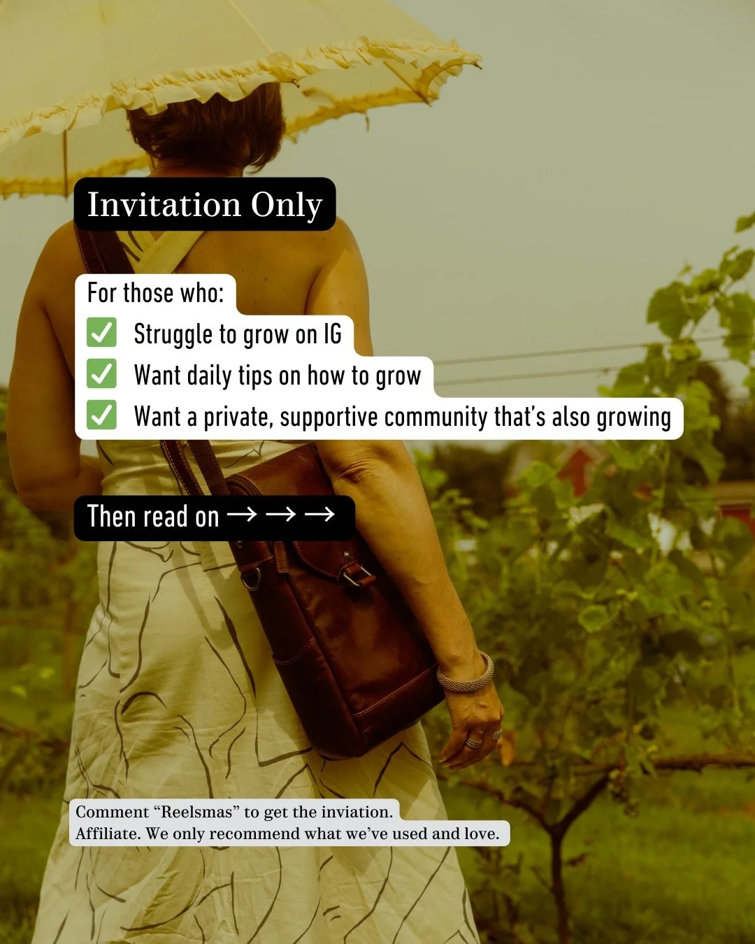 If you&rsquo;ve been wanting to grow on Instagram but feel like you&rsquo;re spinning your wheels&hellip; this is your sign. ✨

Reelsmas is a completely free, 12-day challenge designed to help you build consistency, learn what works, and get your con