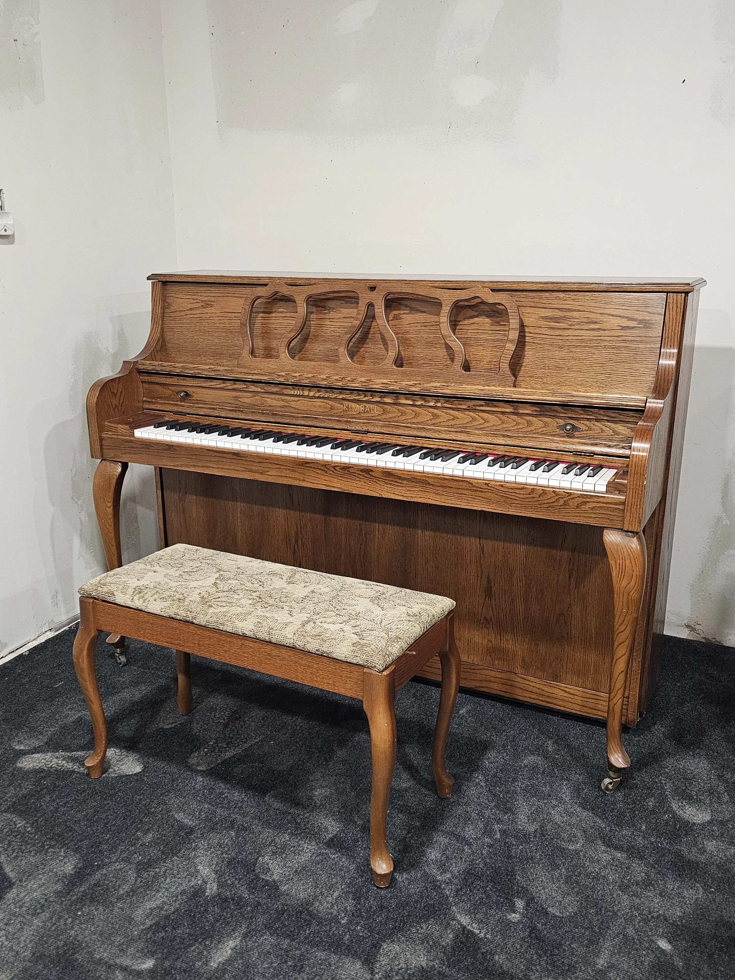 1993 Kimball Studio Upright Piano (Model P437)