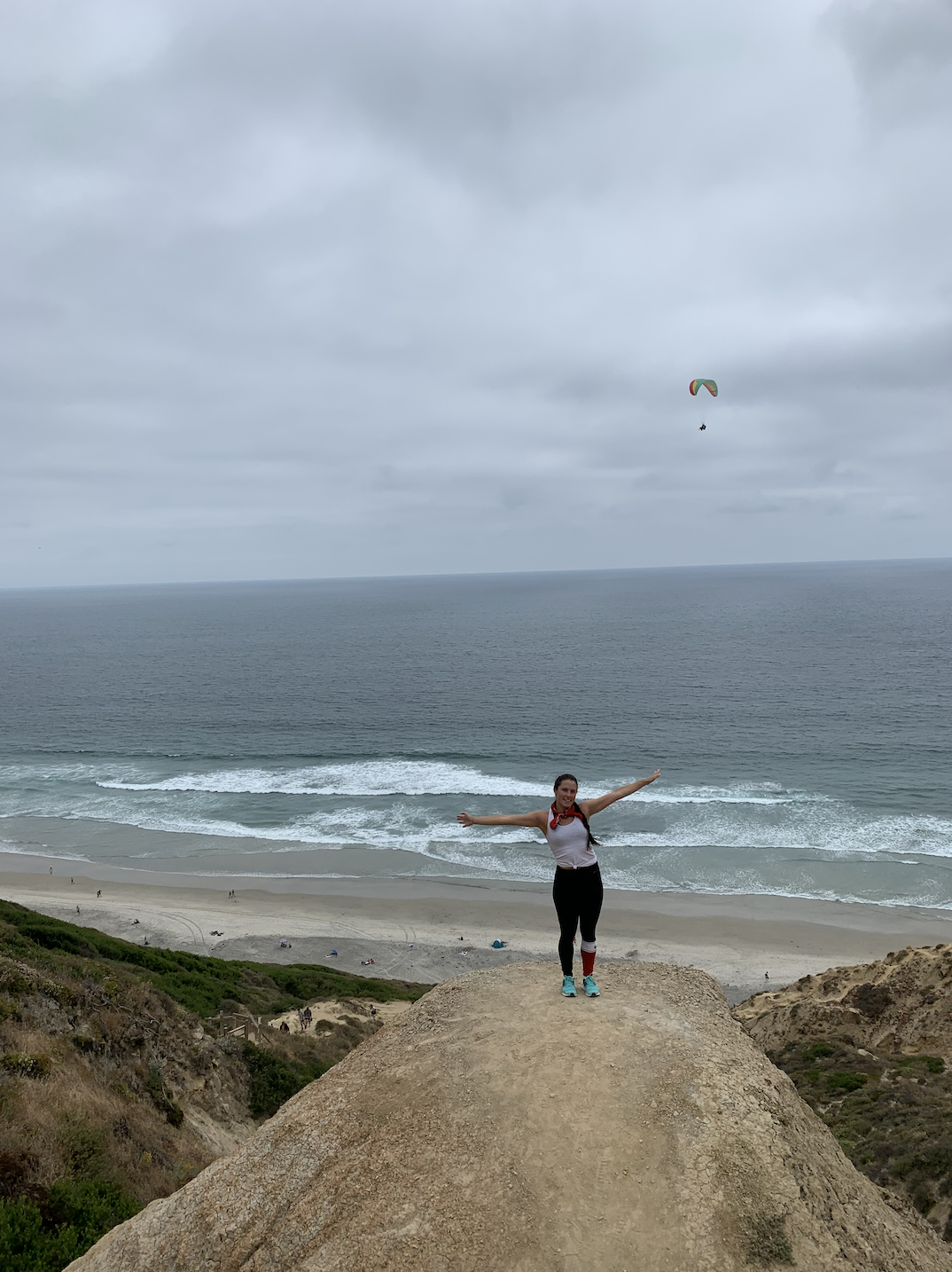 Hiking Pines with an Ocean View