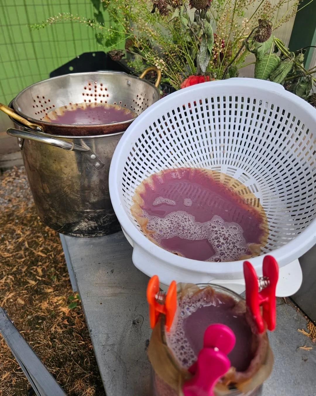 Lake Pigment Process