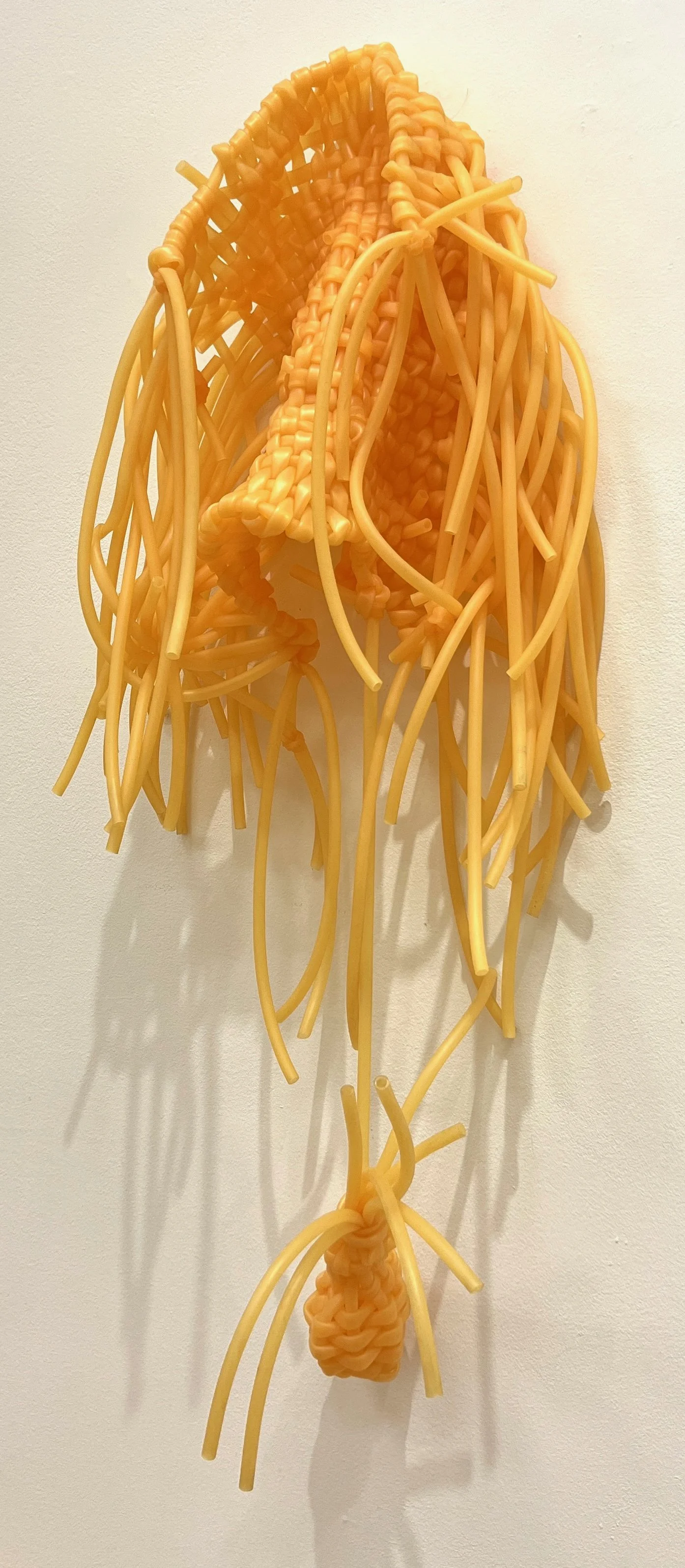 Elise Drake, Chewy Noodles, Latex tubing, dimensions variable, 2026, $1200