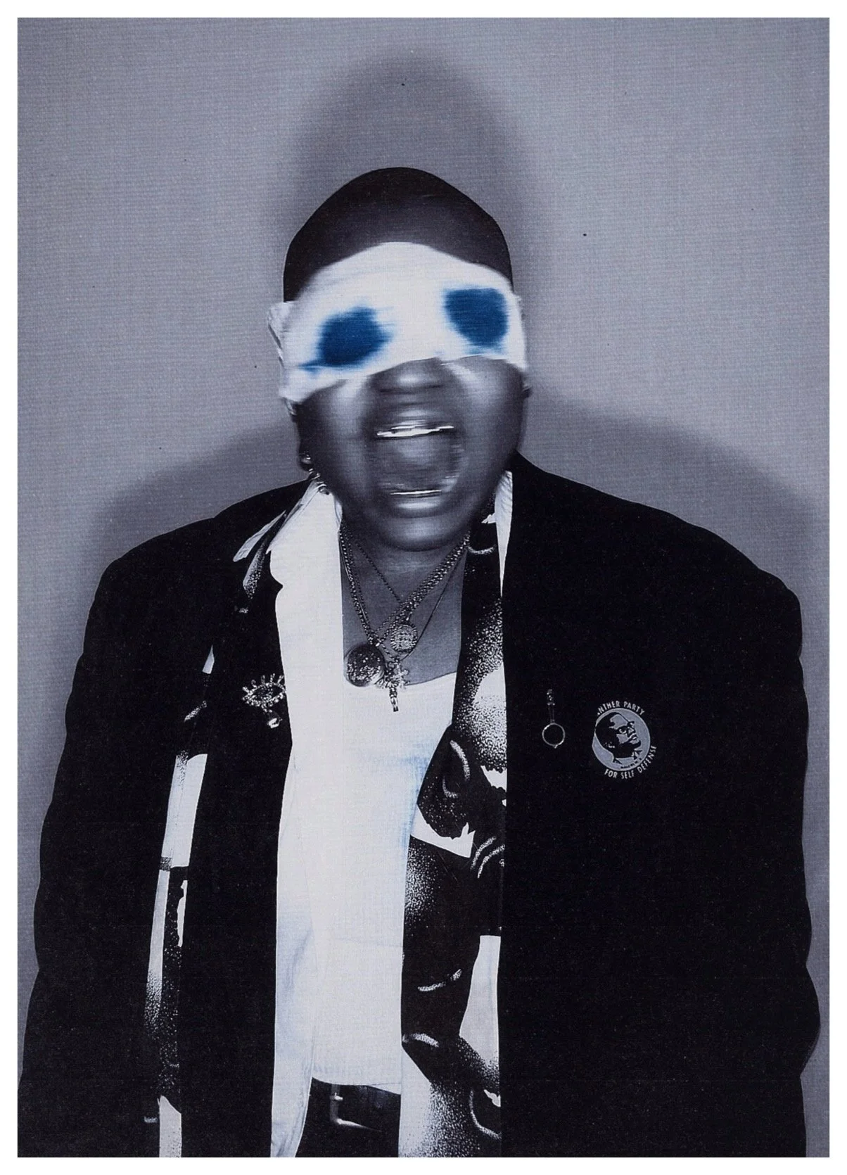 Tyler Wilson, Tears Glow Blue On Black, 35mm, 2026, $666