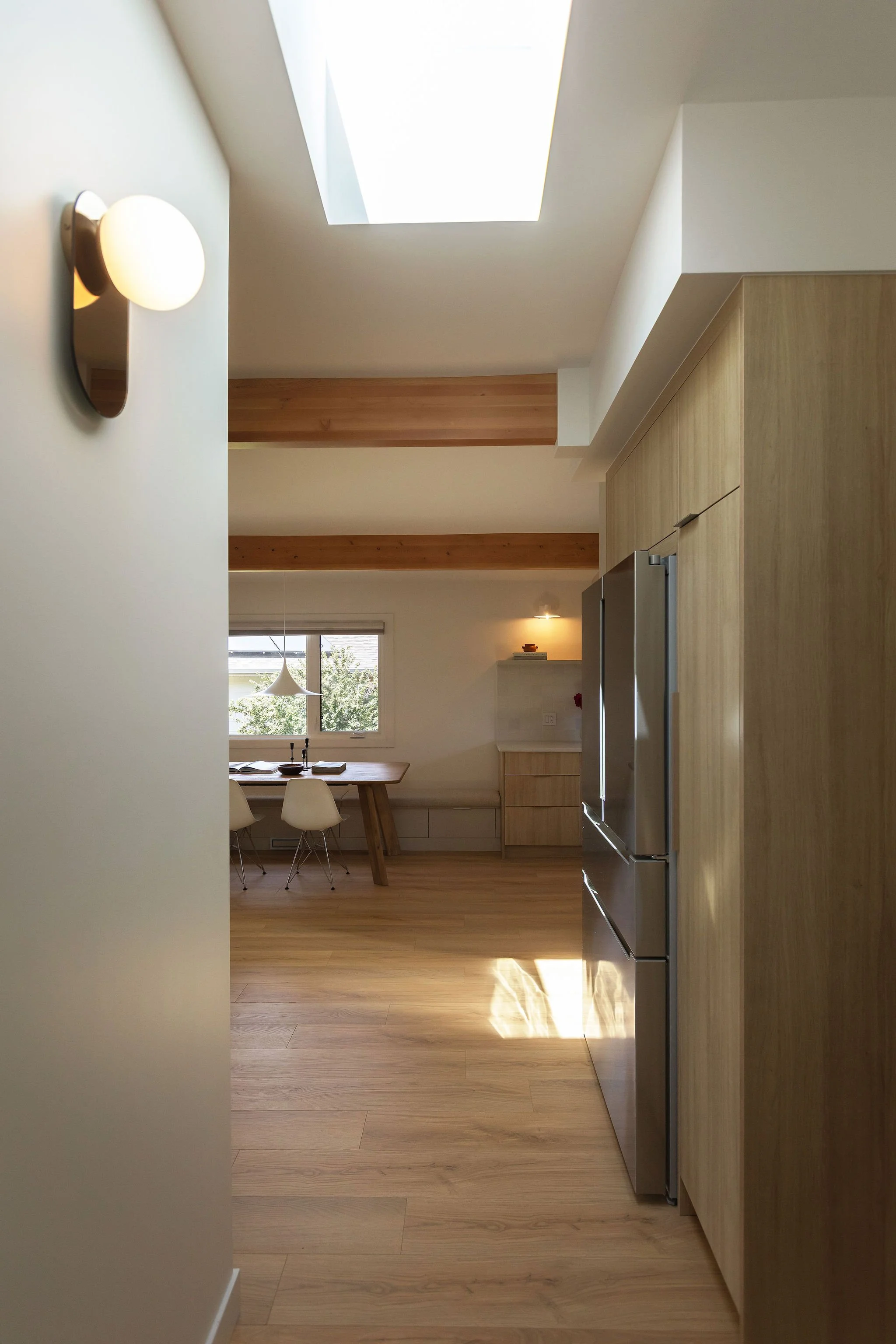 Renovated Edmonton home with custom architectural details.
