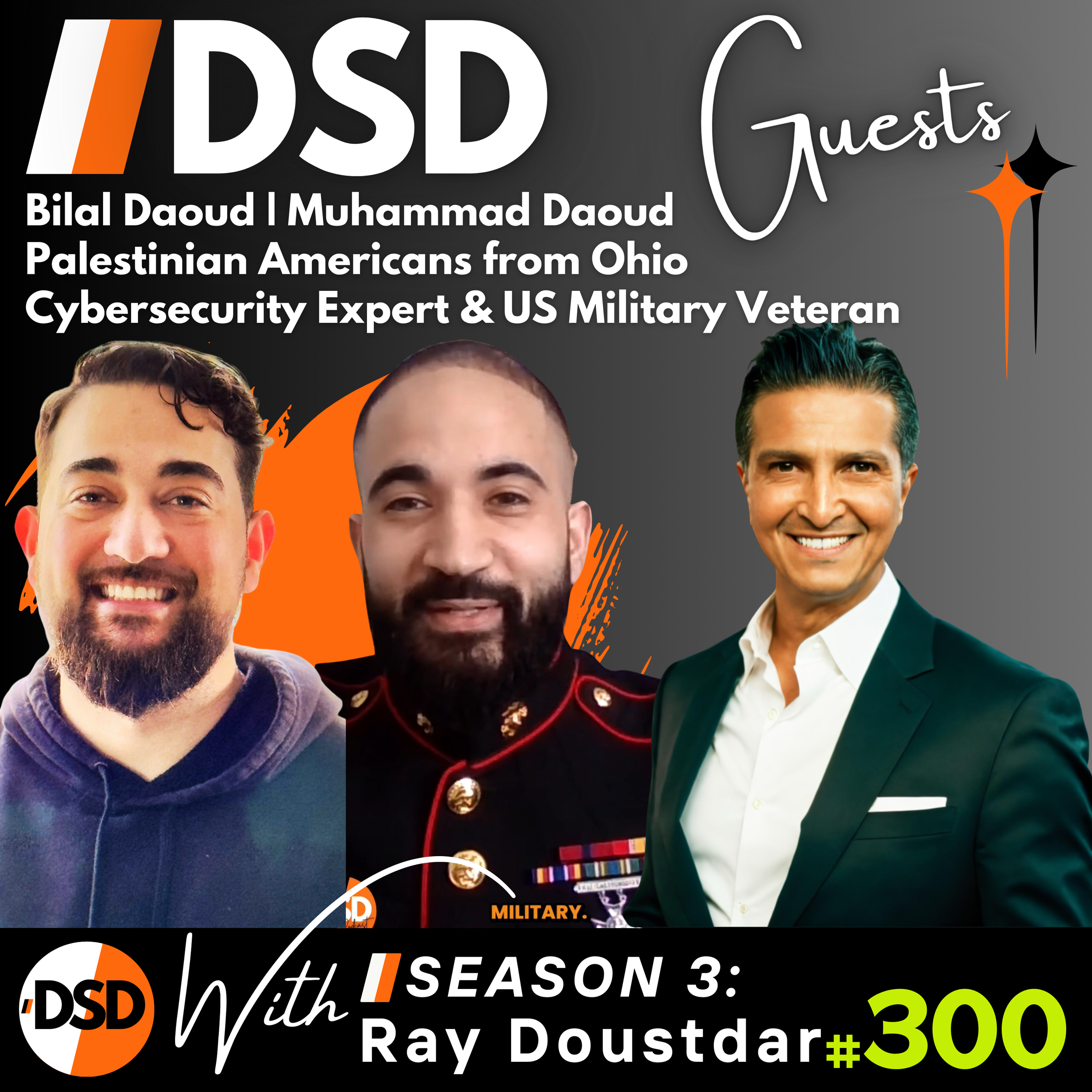 EP#300 | GUESTS | Ohio Roots, Global Truths: Two Palestinian-American Brothers Share Their Story