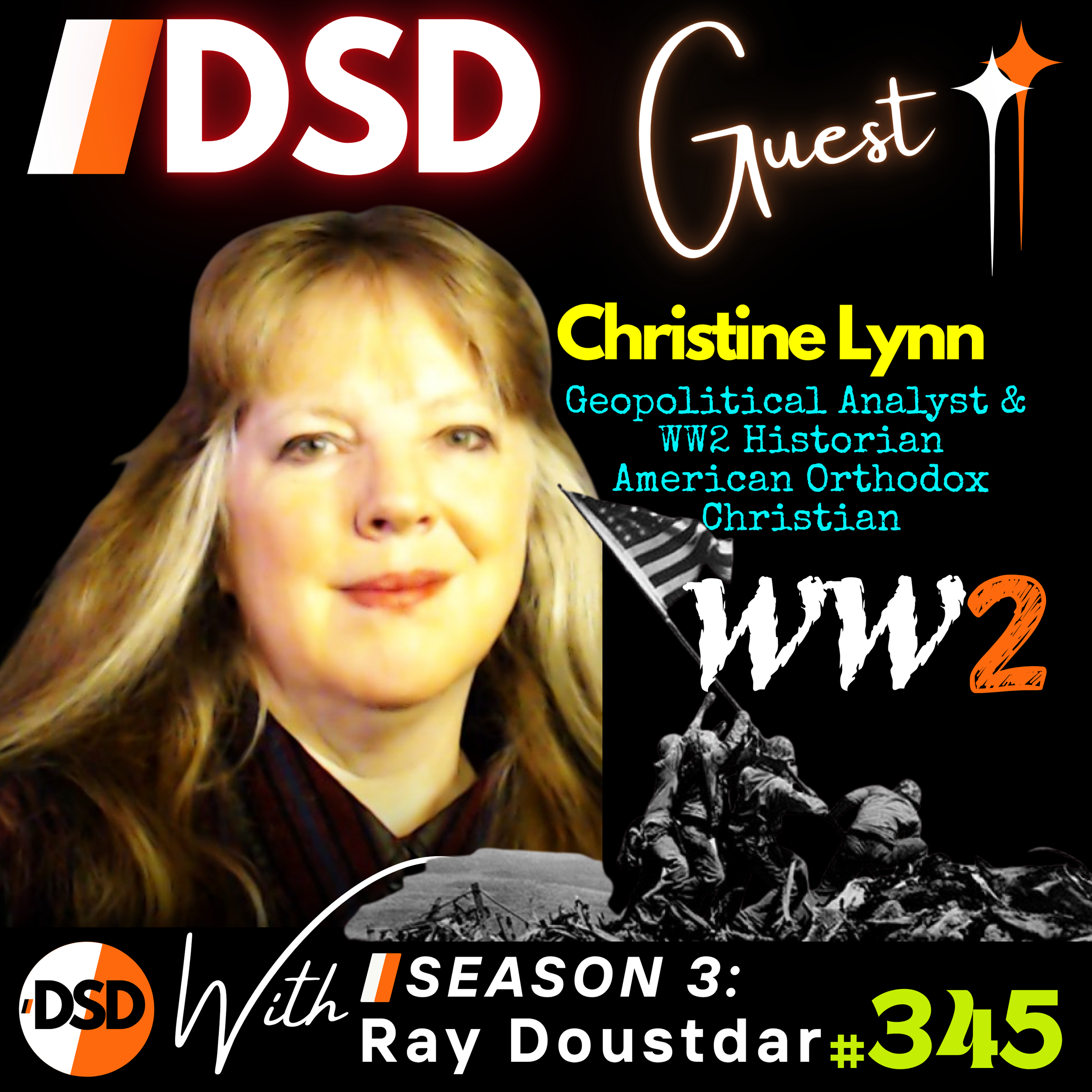 EP#345 | GUEST | Revisiting WWII: Churchill and Stalin with Christine Lynn.