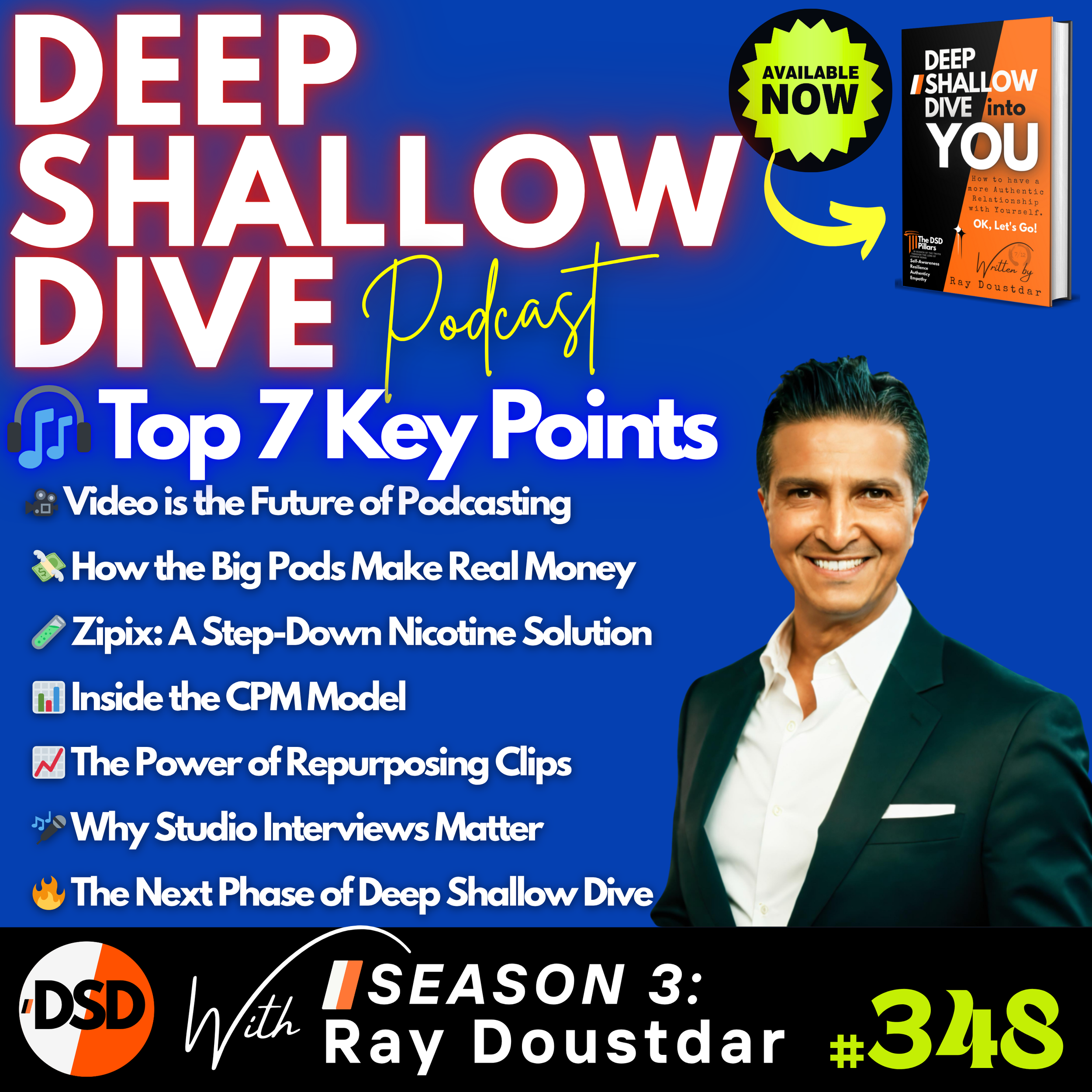 EP#348 | DSD | Behind the Mic: Podcast Growth, Sponsorships &amp; a Big Pivot