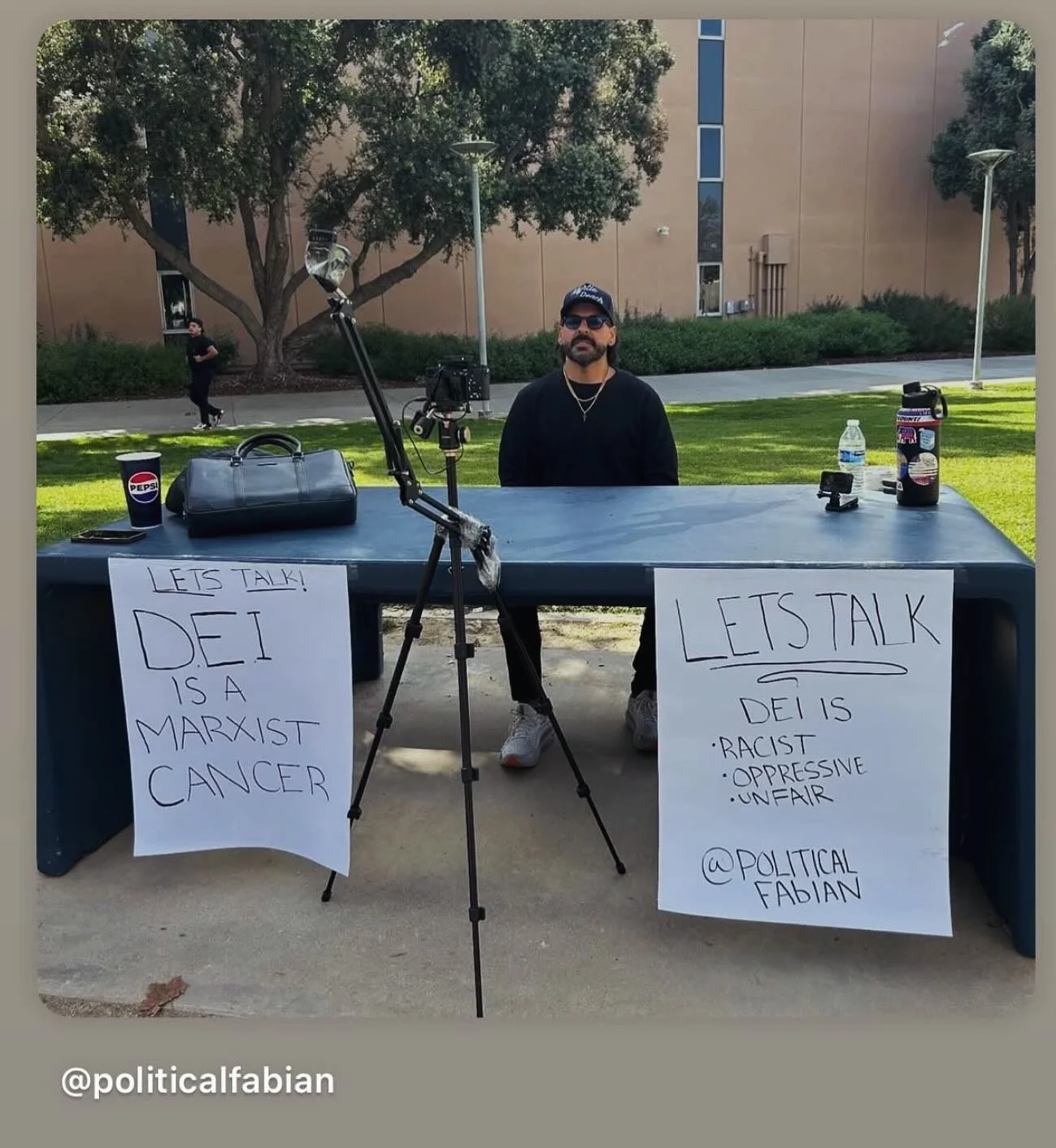 The Grifting continues as more and more so-called conservative, influencers try and copy Charlie Kirk, most likely hoping to get noticed by TP USA or another entity for their own financial gain. I&rsquo;m not sure this sad attempt qualifies for 7K th