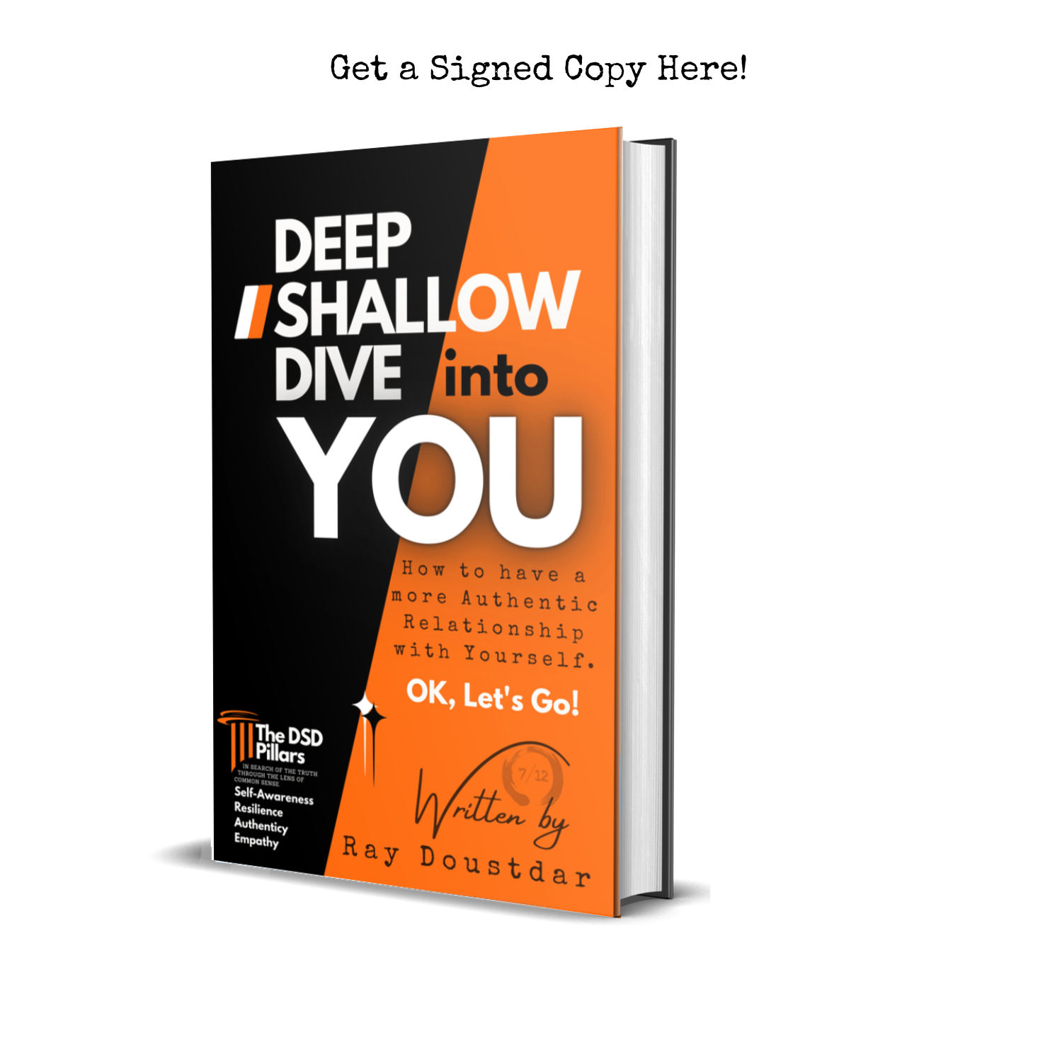 Hardcover - Deep Shallow Dive into YOU
