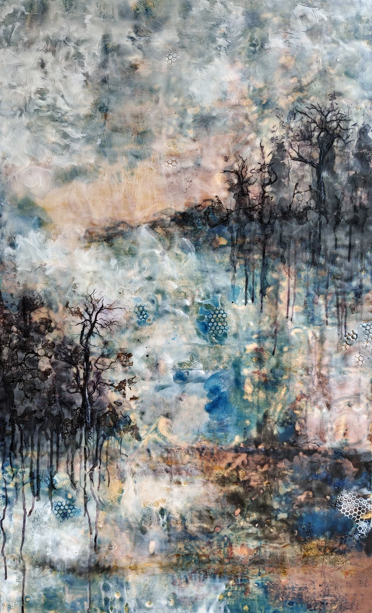 Watchers on the Weir
90 x 60 cm