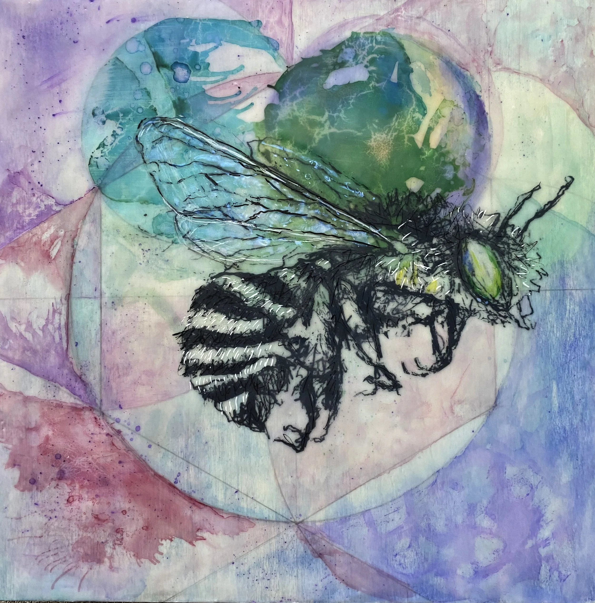 Encaustic Image Transfers &amp; Collage