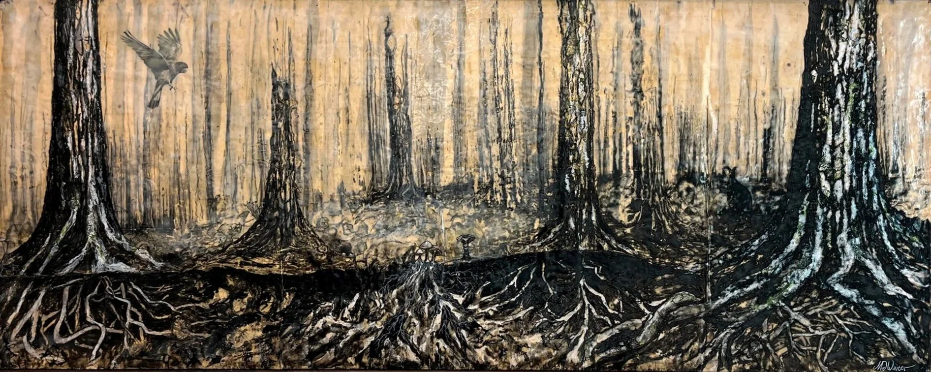 The Network
75 x 186 cm