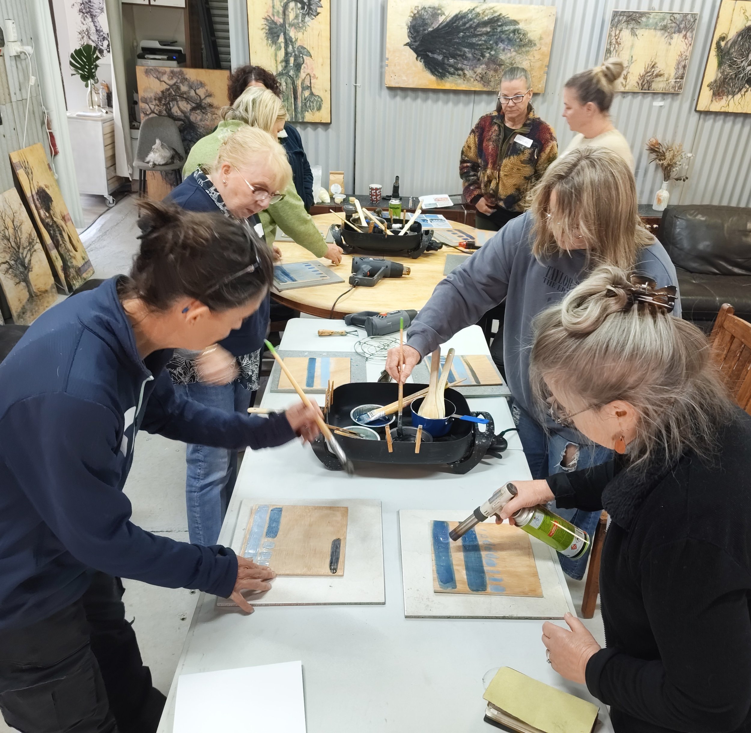 Taste of Encaustic Workshop