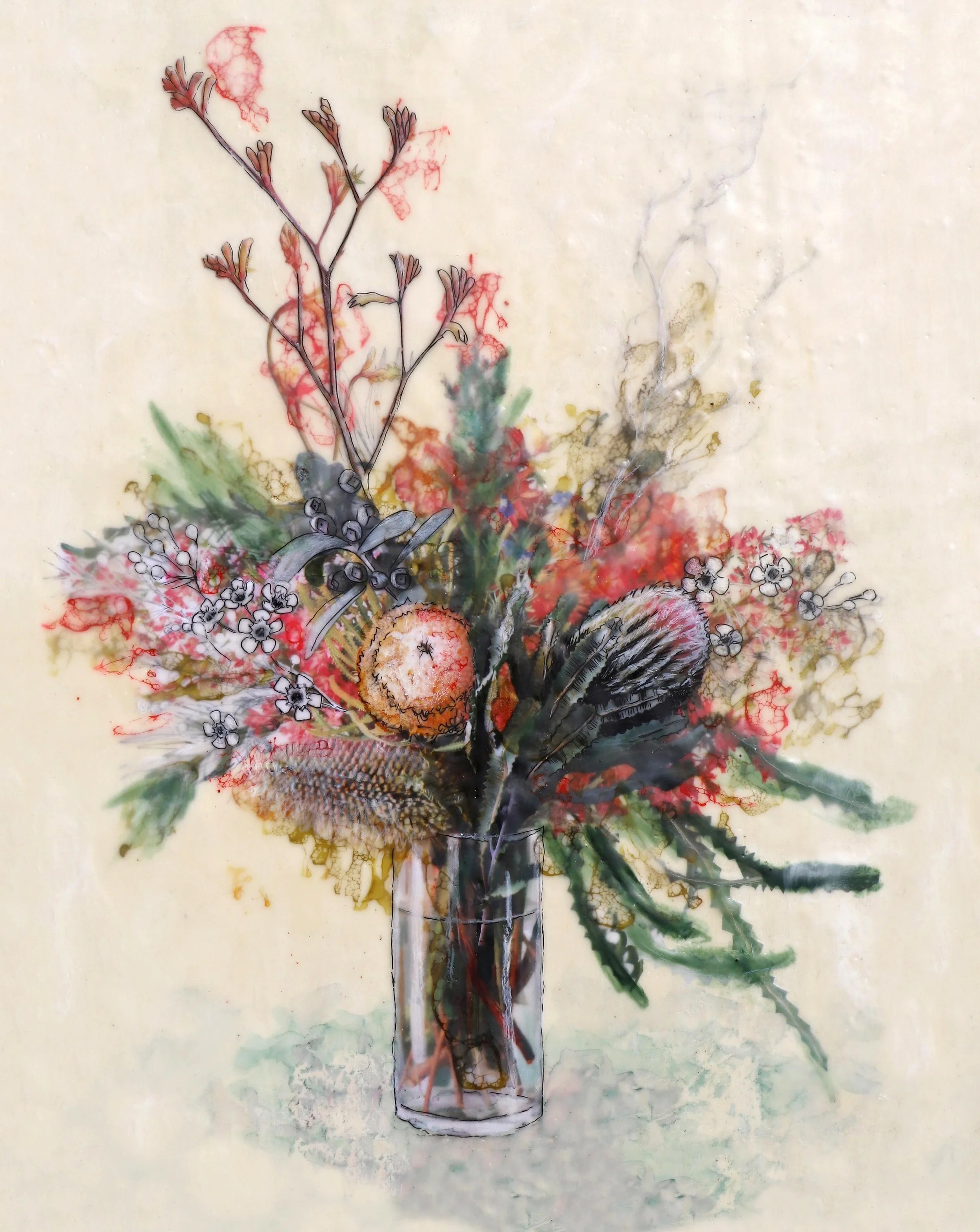 kangaroo paw and wax boquet Melissa De Winter.jpg